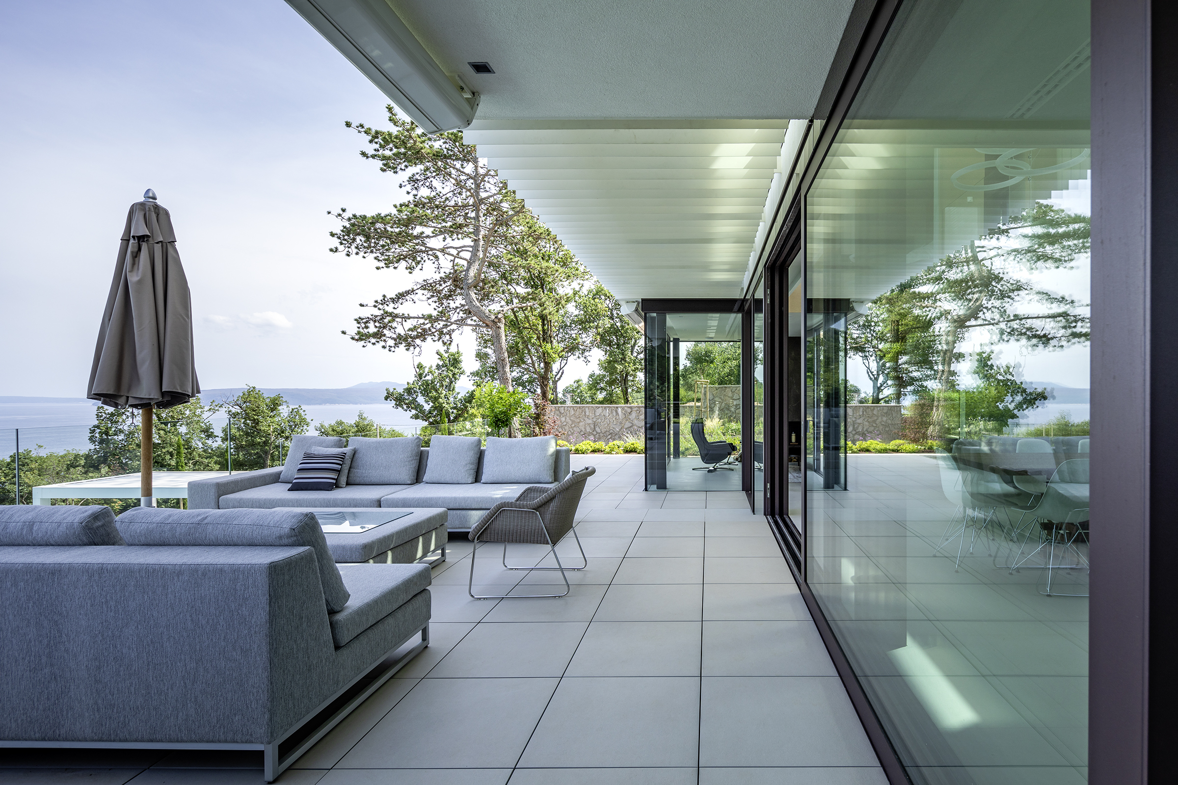 Kuća Libeccio Medveja Opatija: Luxury 5-Bedroom Villa with Infinity Pool and Sauna, Istria