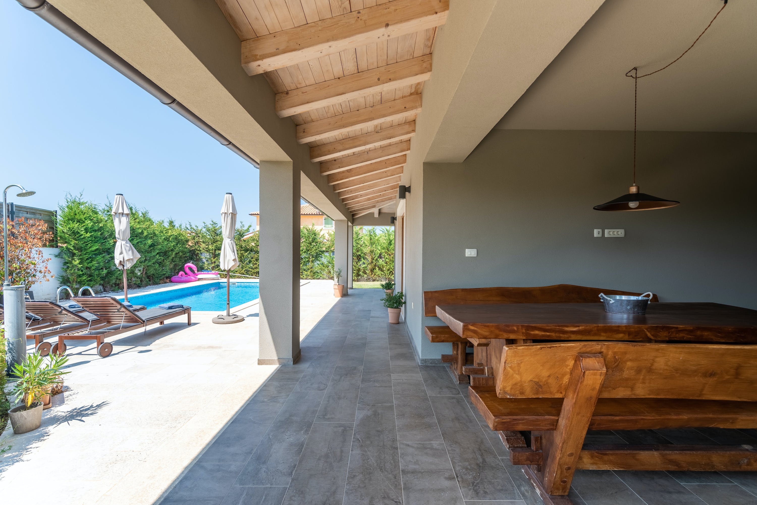 Kuća Zlatna Krančići Svetvinčenat: Luxury 2-Bedroom Apartment with Sauna and Private Parking in Svetvinčenat, Istria
