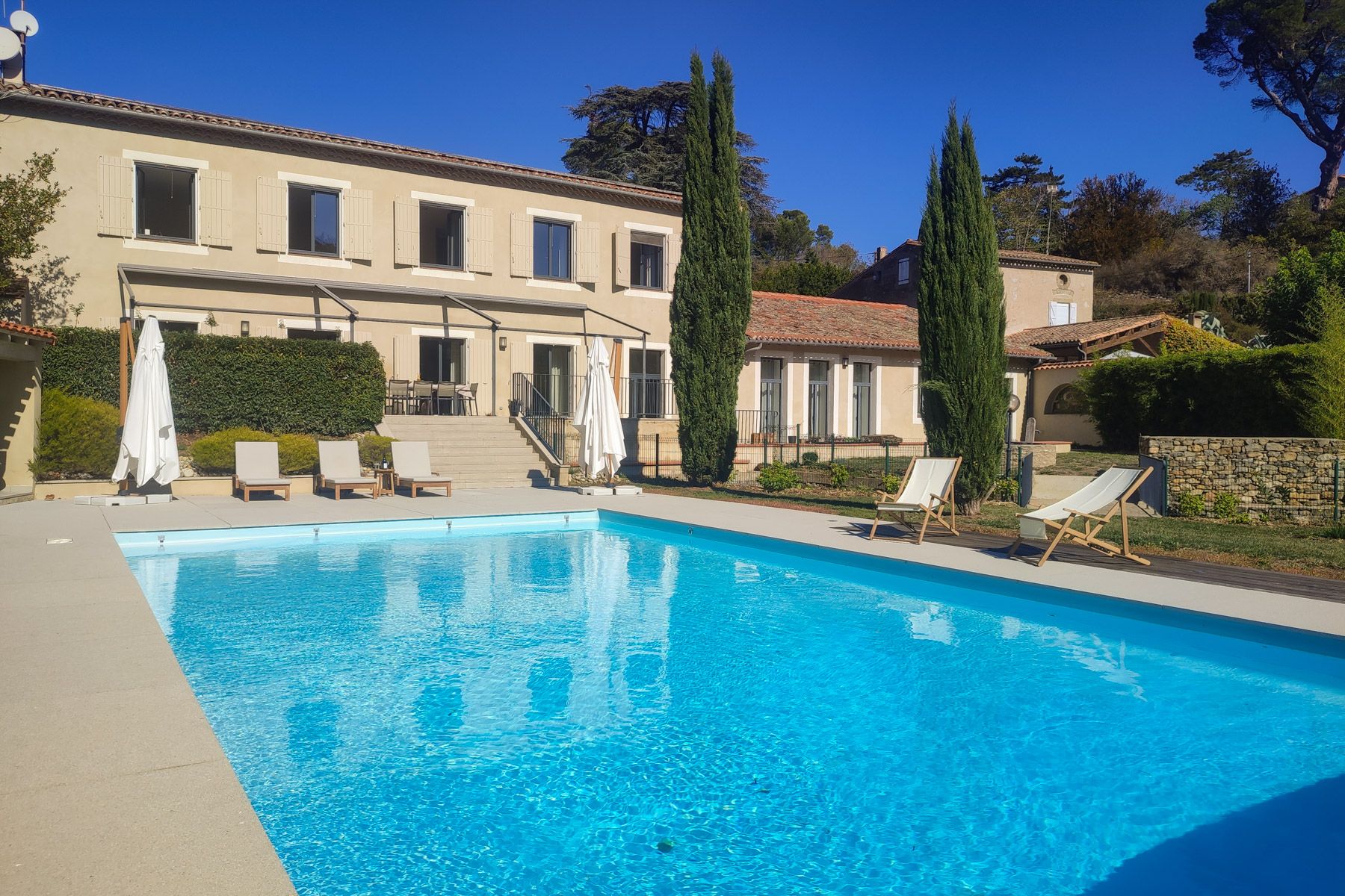 Mas Meulière Orbiel Carcassonne: 5-Bedroom Restored Mill with Heated Pool and Spa near Carcas