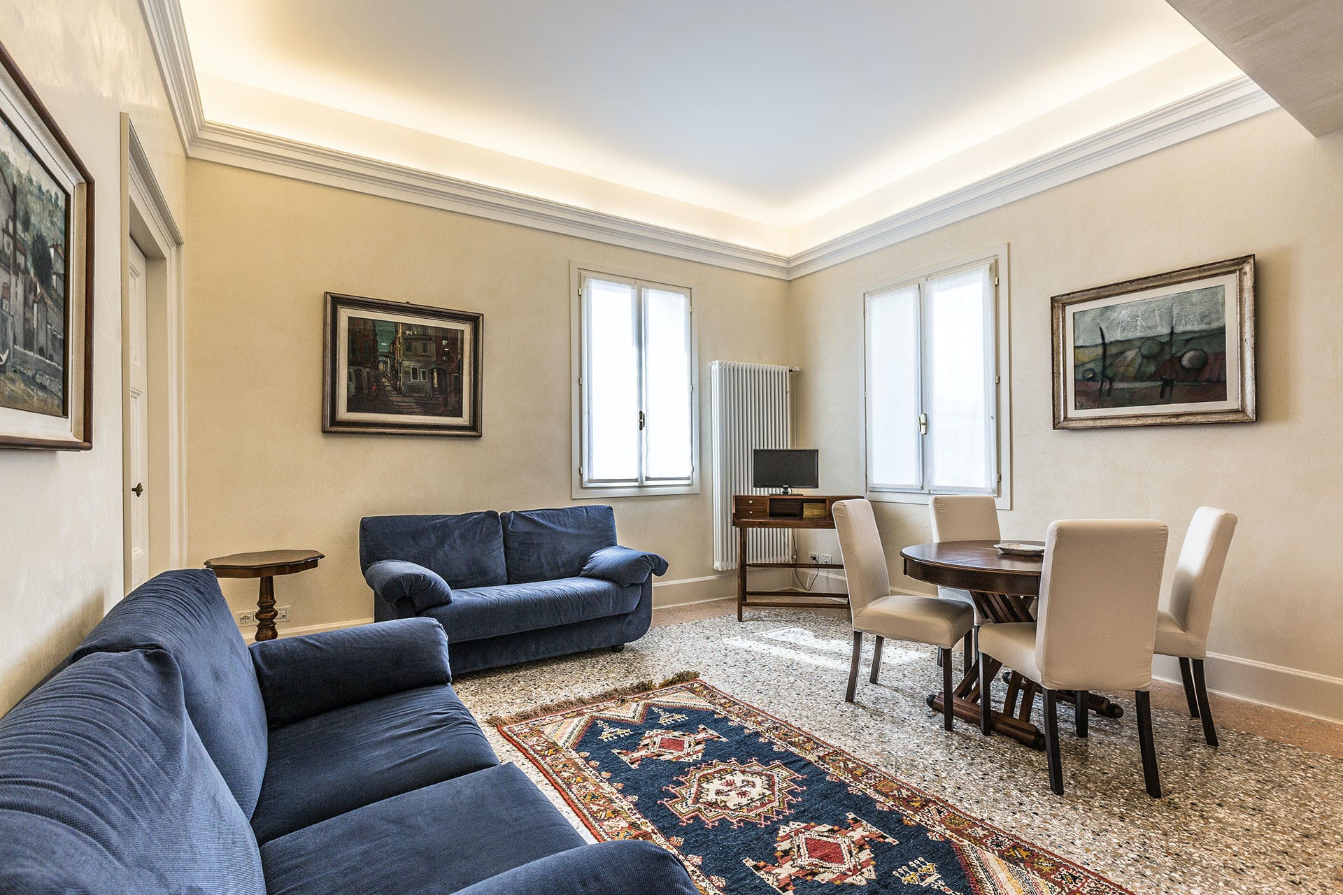 Palazzo Amaranto San Giorgio Venezia: Luxury 2-Bedroom Apartment with Seaview and Air-Con, Venice San Marco