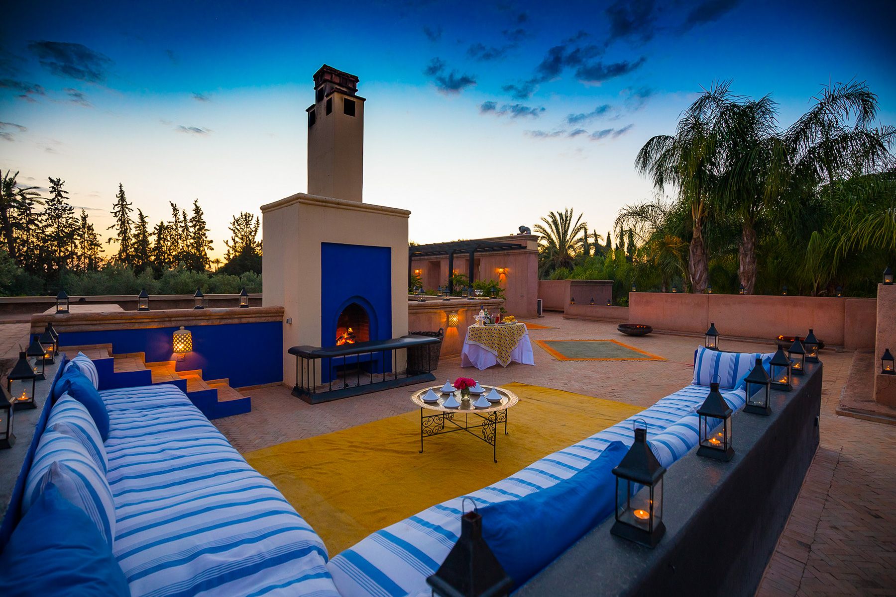 Riad Safran Borj Ezzahra: 7-Bedroom Resort with Spa, Tennis & Gardens near Marrakech,