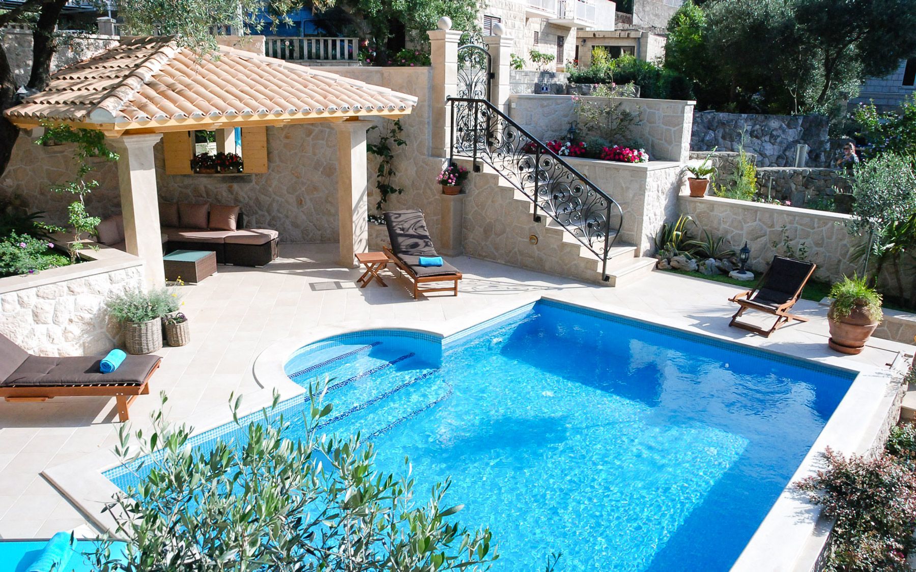 Vila Svjetlost Sustjepan Cavtat: 6-Bedroom Sea View Villa with Private Pool and Spa in Cavtat