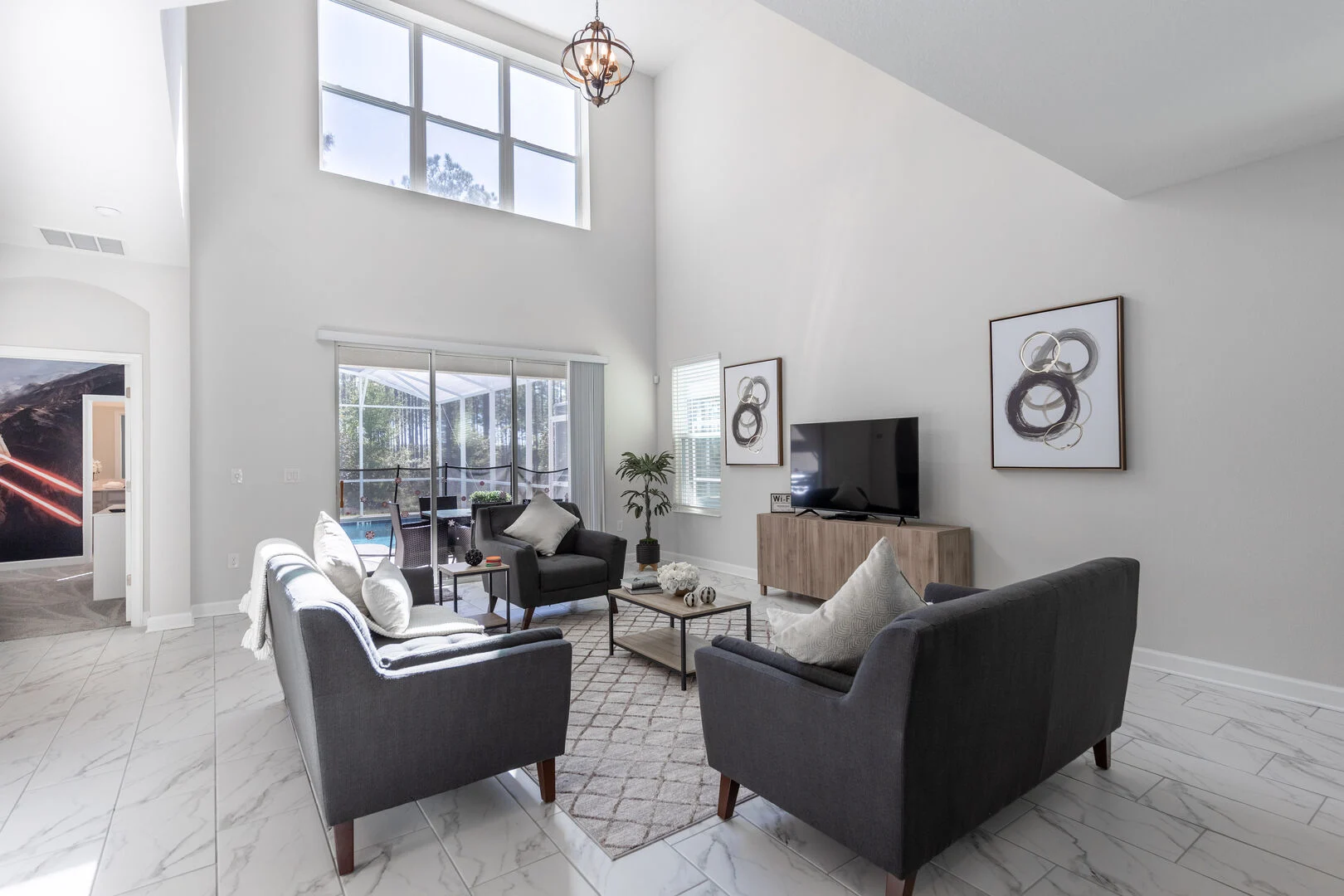 Villa Alisei Narco Kissimmee: Luxury 5-Bedroom Villa with Private Pool and Spa, Osceola County