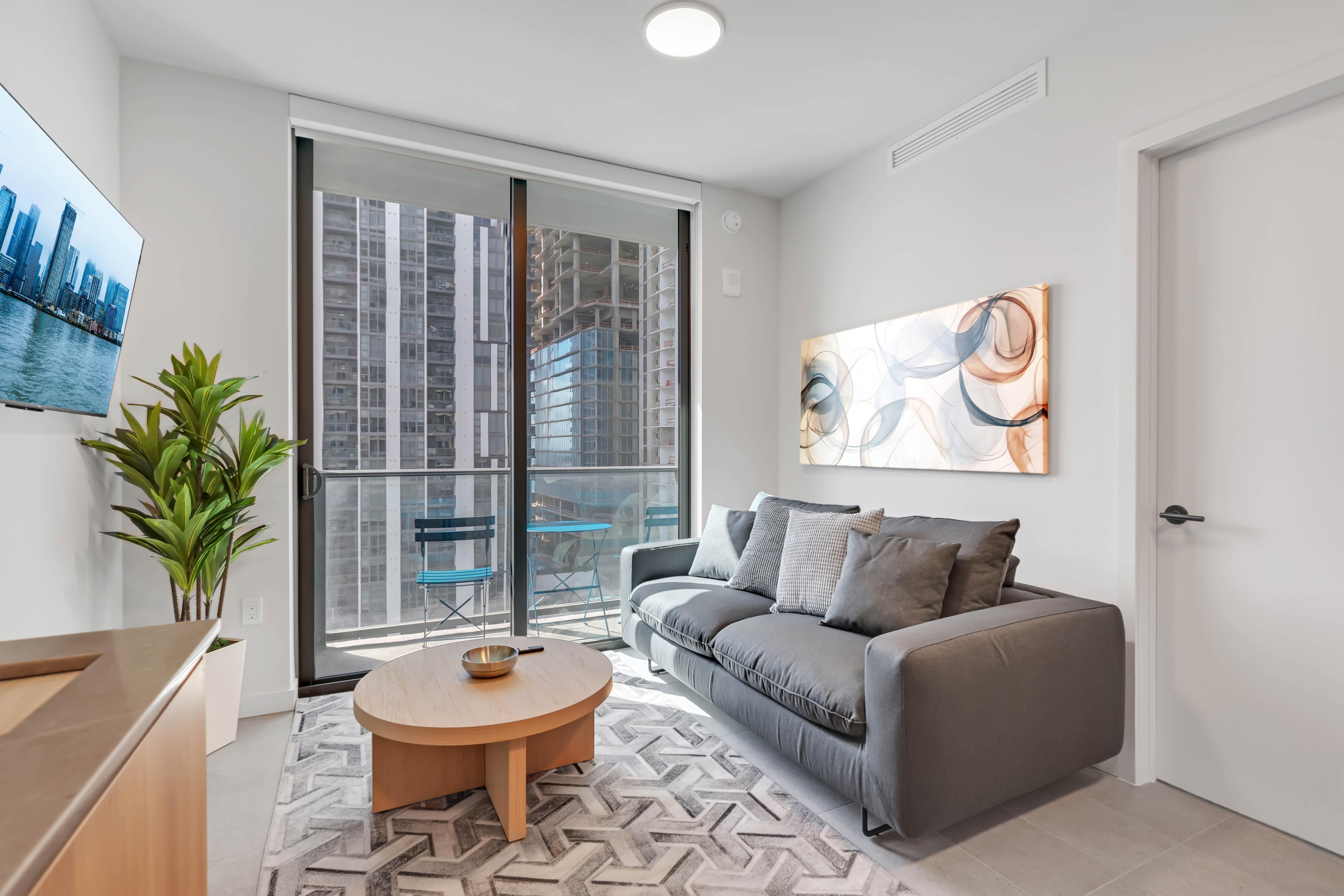 Villa Alisio Brickell Miami 1457635: Luxury 1-Bedroom Apartment with Pool and Seaview, Downtown Miami