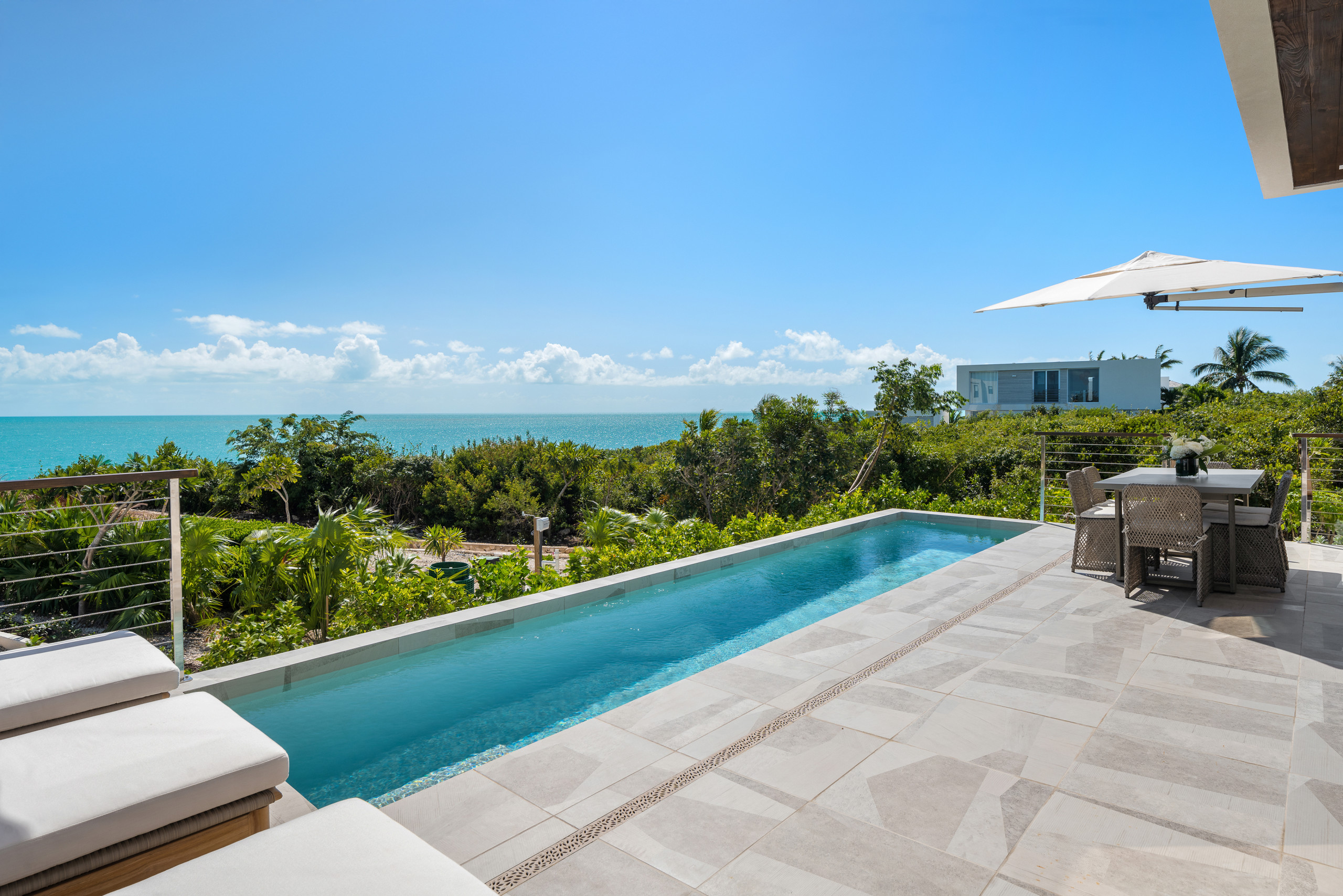 Villa Notos Long Bay Turks and Caicos Islands: Luxury 3-Bedroom Villa with Private Pool and Sea Views, Turks and Caicos