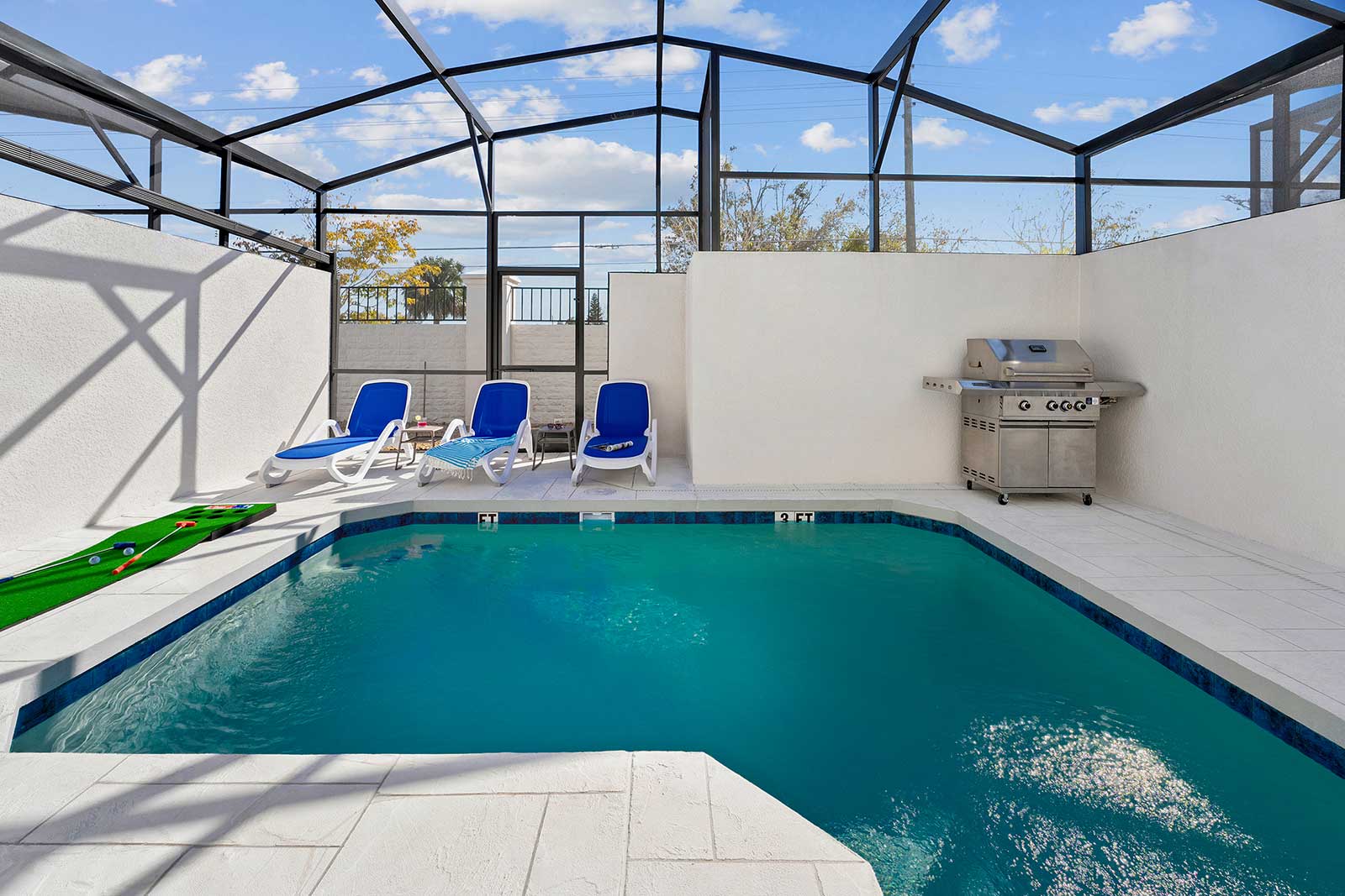 Villa Alisio Tuscawilla OrangeCounty: Luxury 4-Bedroom Villa with Private Pool and Shuttle Service, Orange County Florida