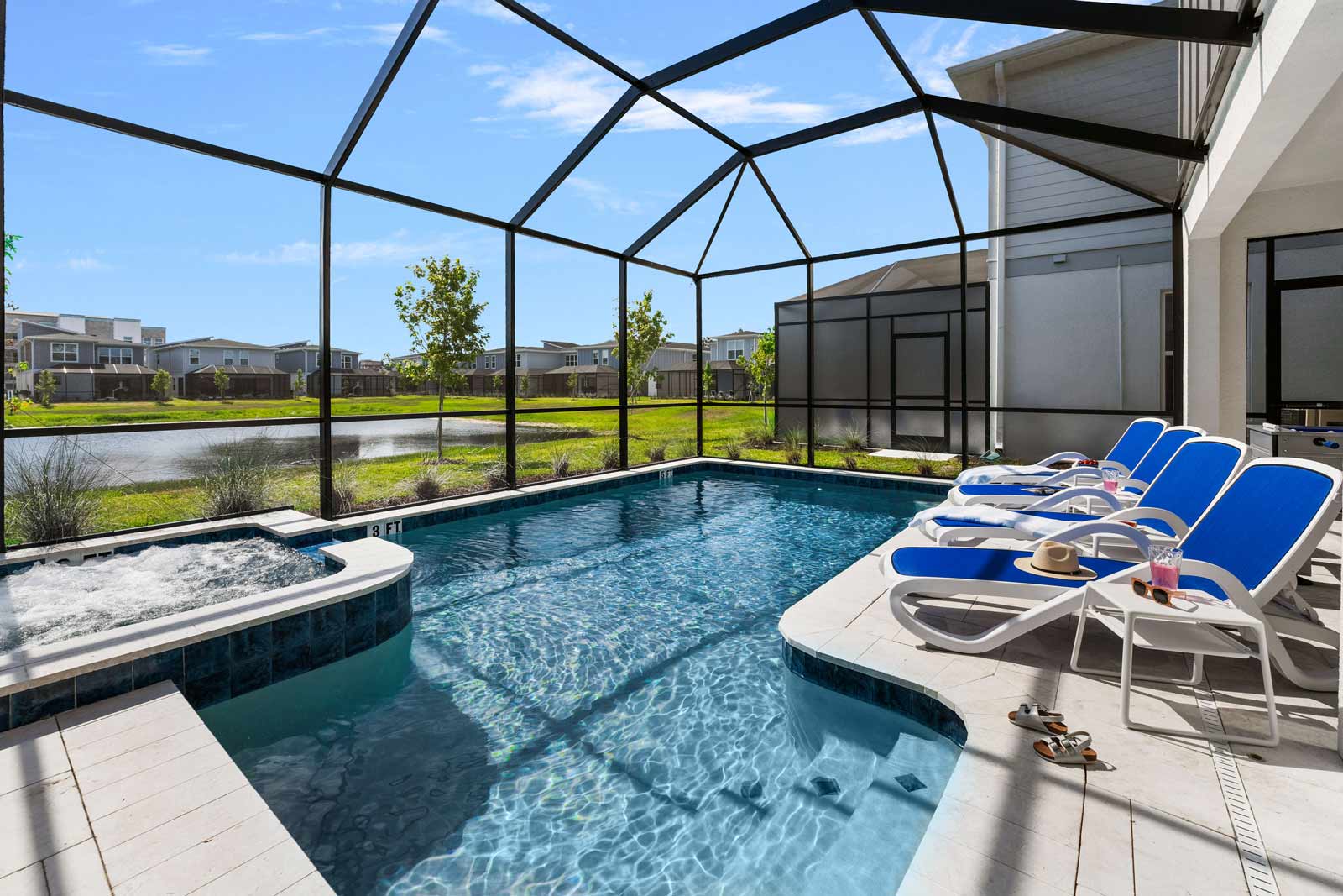 Villa Alisio Wekiwa OrangeCounty: Luxury 7-Bedroom Villa with Pool and Spa Near Universal Orlando, Orange County