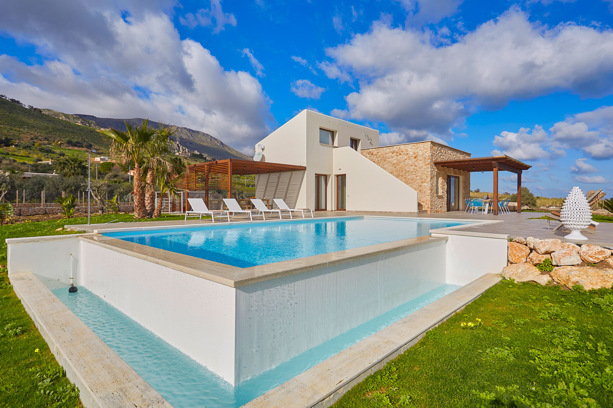 Villa Amaranto Belvedere Scopello: Luxury 4-Bedroom Villa with Private Pool and Sea Views, Trapani