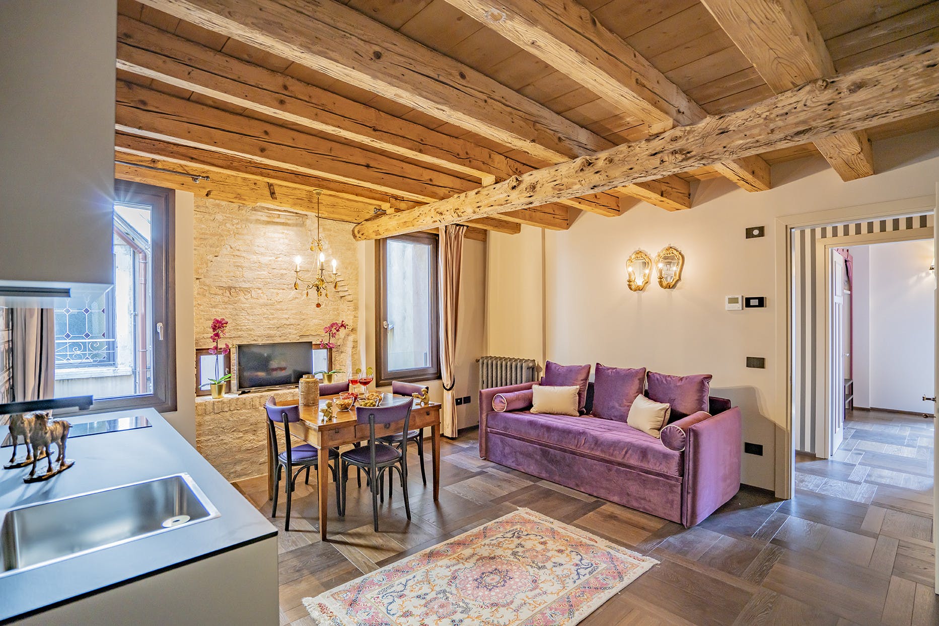 Villa Amaranto Fondamenta San Marco: Luxury 2-Bedroom Penthouse with Sea View and Spa Facilities, Venice San Marco