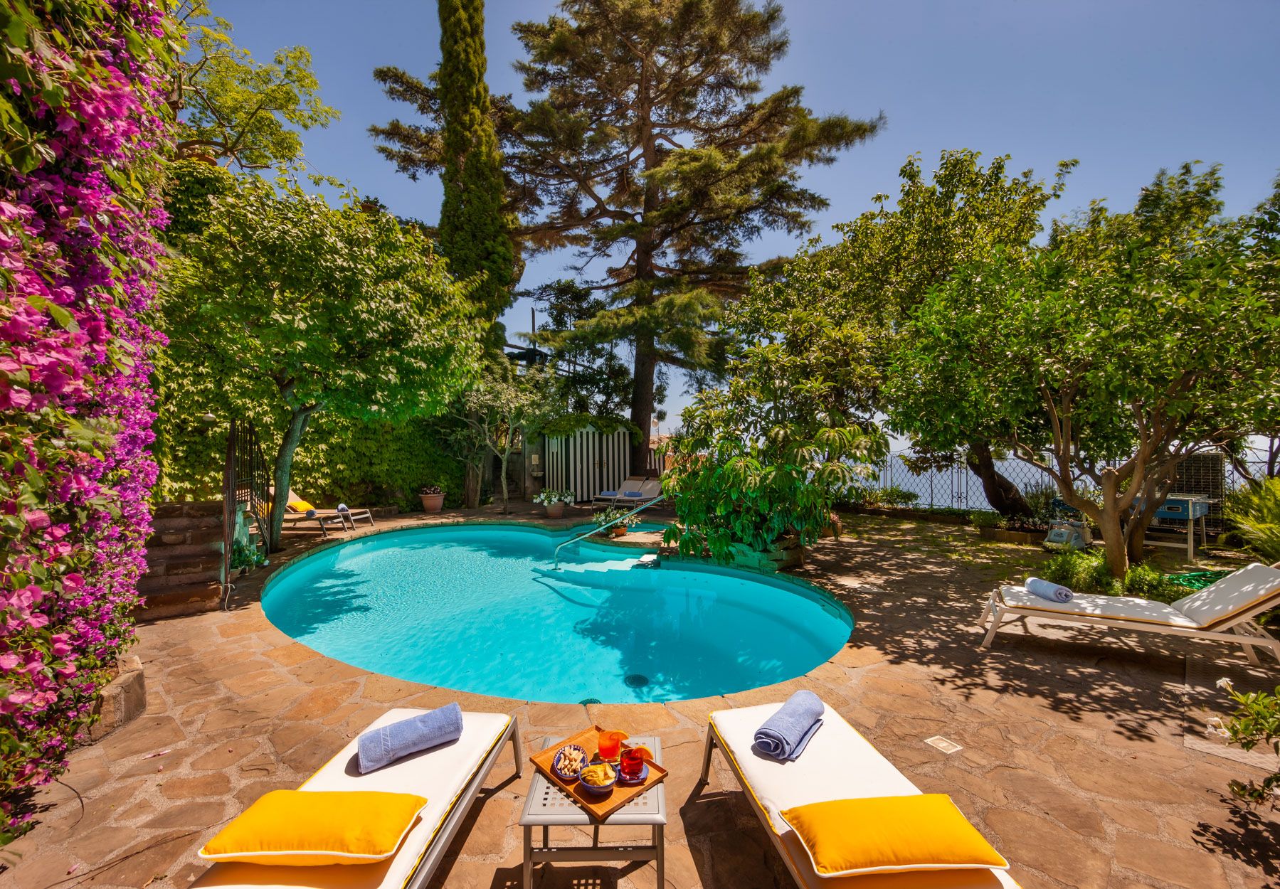 Villa Amaranto Fornillo Positano: 4-Bedroom Sea View Villa with Hot Tub and Spa on the Amalfi