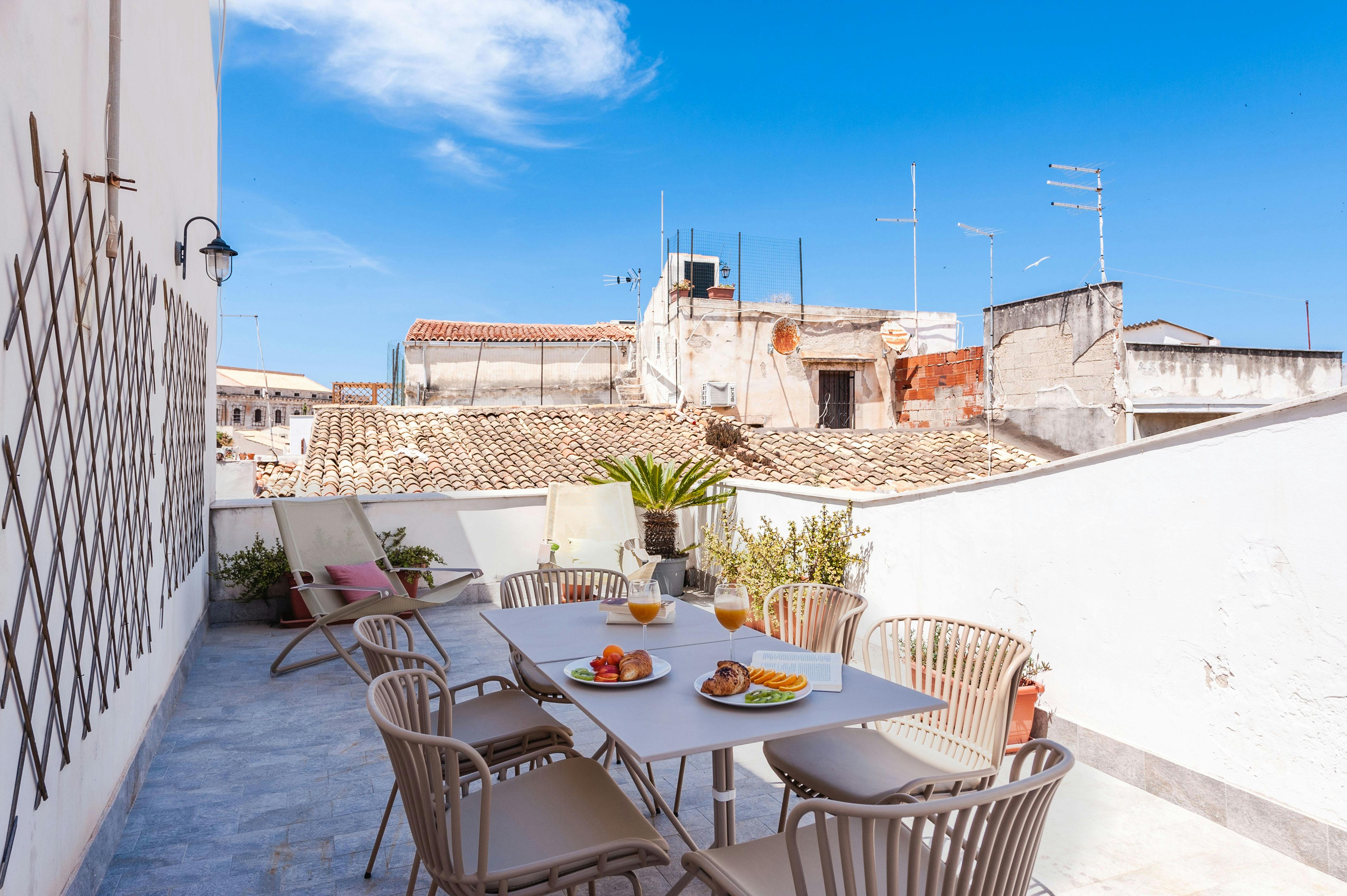 Villa Amaranto Grotta Ortigia 1323337: Luxury 2-Bedroom Apartment with Sea Views and Spa, Syracuse