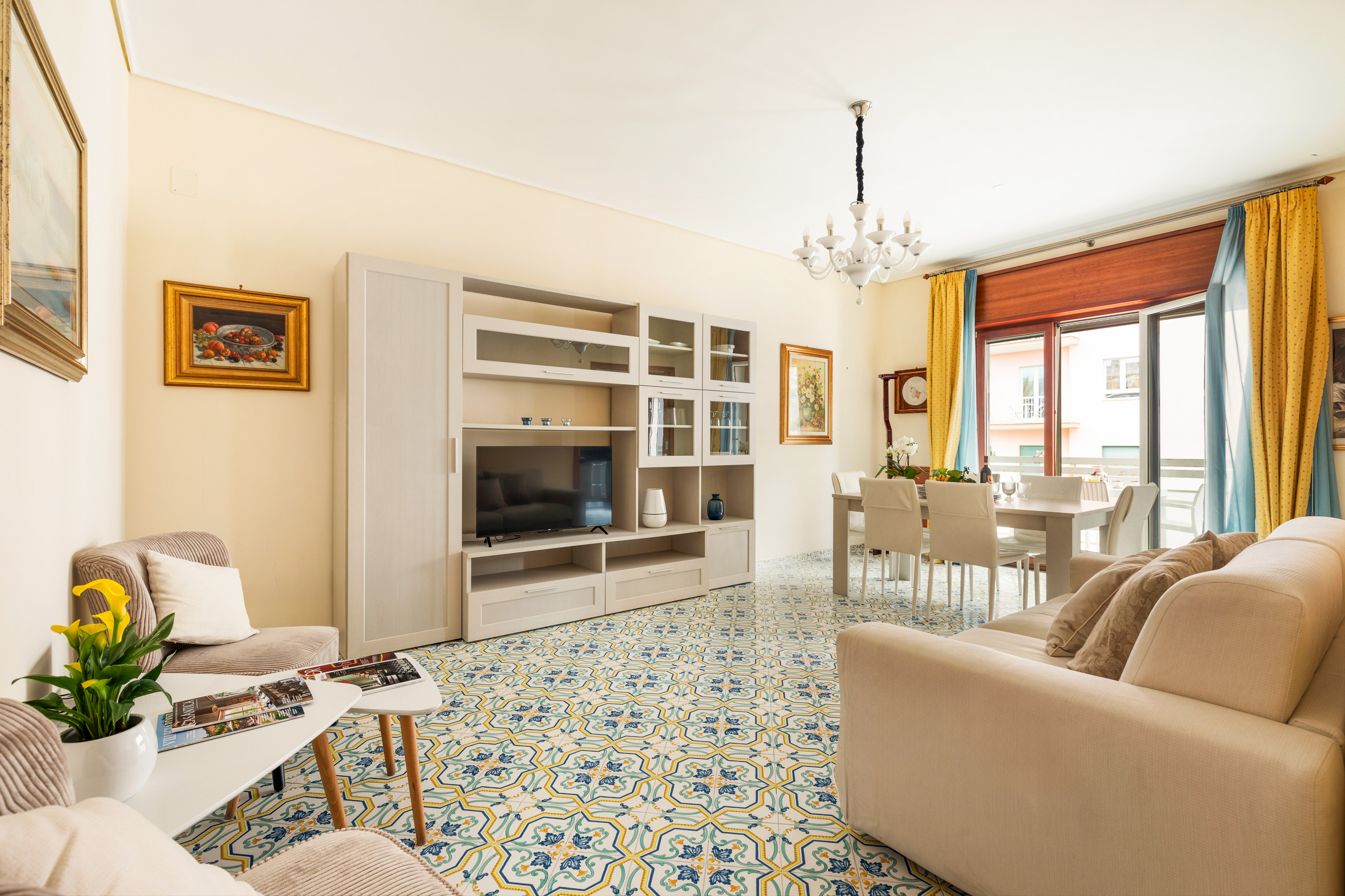 Villa Amaranto Grotta Sorrento: Luxury 2-Bedroom Apartment with Sea View and Private Parking, Sorrento