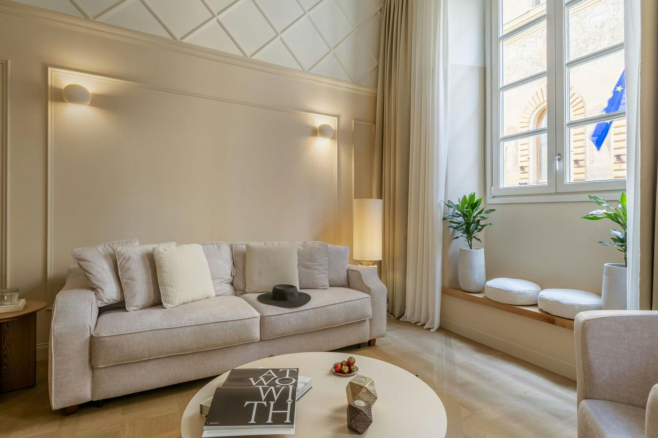 Villa Amaranto Lamione San Niccolò Firenze: Luxury 1-Bedroom Apartment with Spa and Air-Con near Duomo, Florence