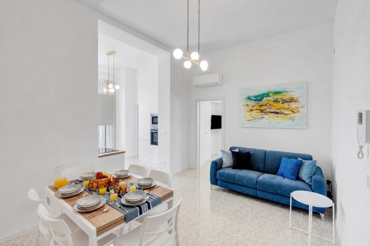 Villa Amaranto Olivella Sorrento: Luxury 3-Bedroom Apartment with Sea Views and Air-Con, Sorrento