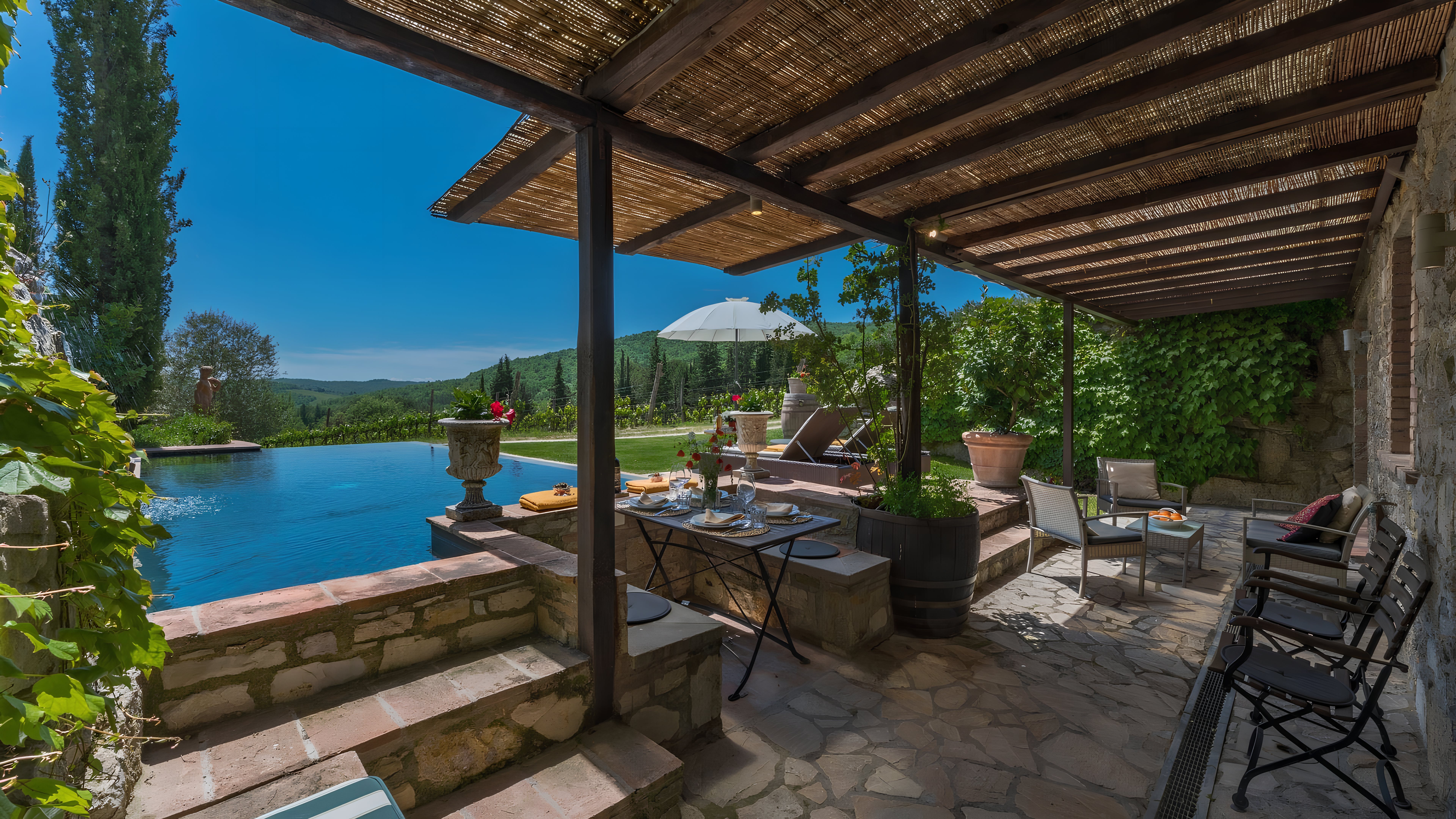 Villa Amaranto Poggio Gaiole: Luxury 2-Bedroom Villa with Hot Tub and Pool, Chianti