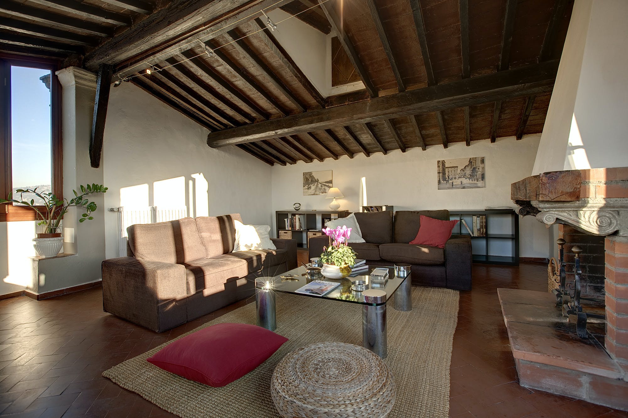 Villa Amaranto San Niccolò Firenze 38663: Charming 2-Bedroom Townhouse Apartment with Panoramic Views, Santa Croce Florence