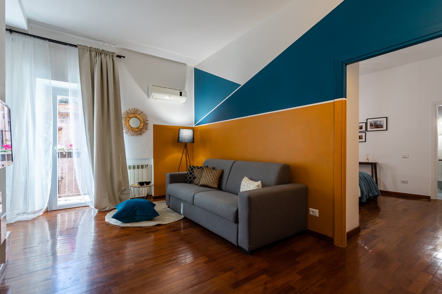 Villa Ambrato Celio Monti Roma 64797: Luxury 1-Bedroom Apartment with Air Conditioning and Spa, Monti Rome