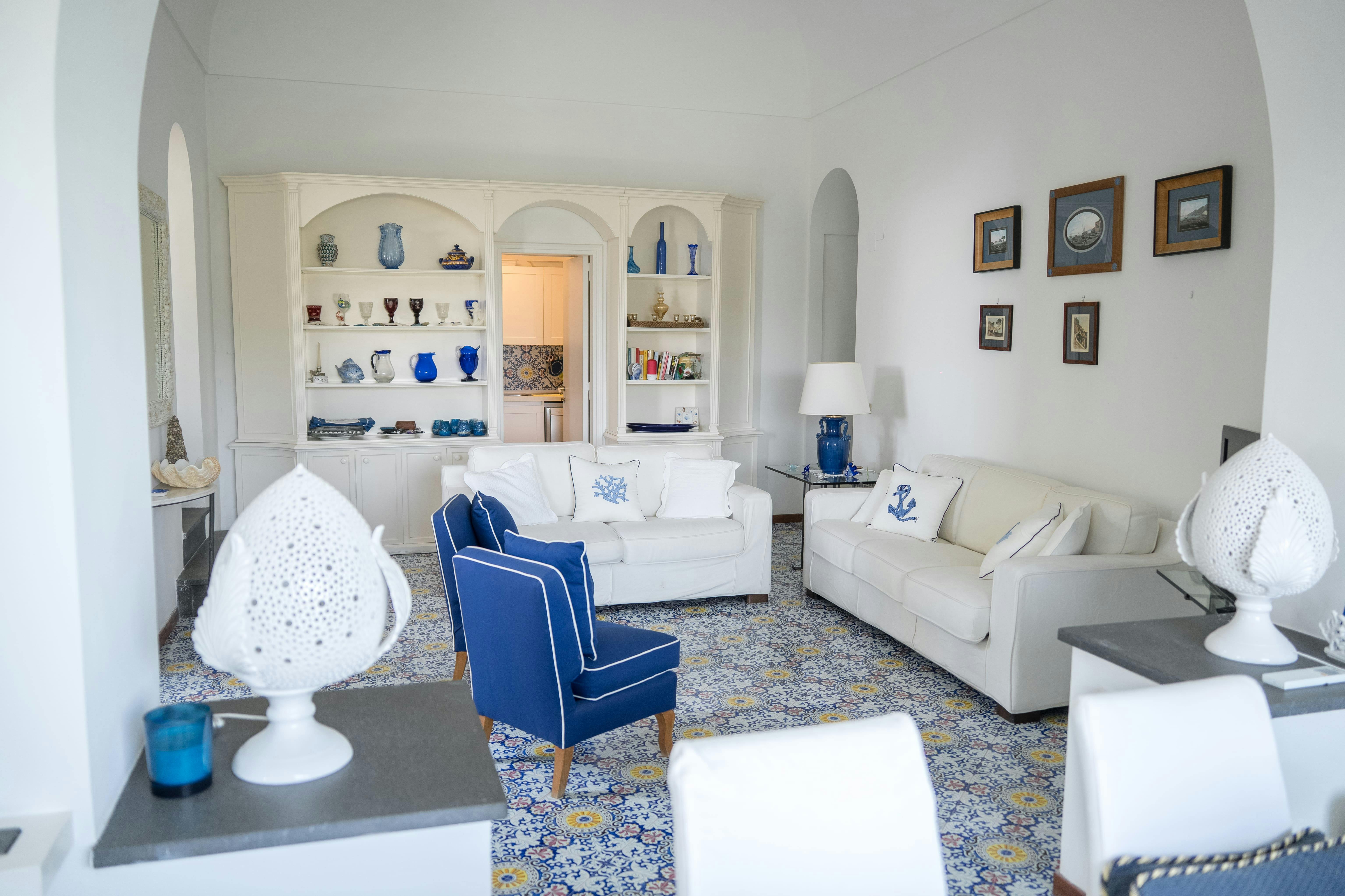 Villa Ambrato Grotta Marina Capri: Luxury 3-Bedroom Villa with Sea Views and Air-Con, Capri
