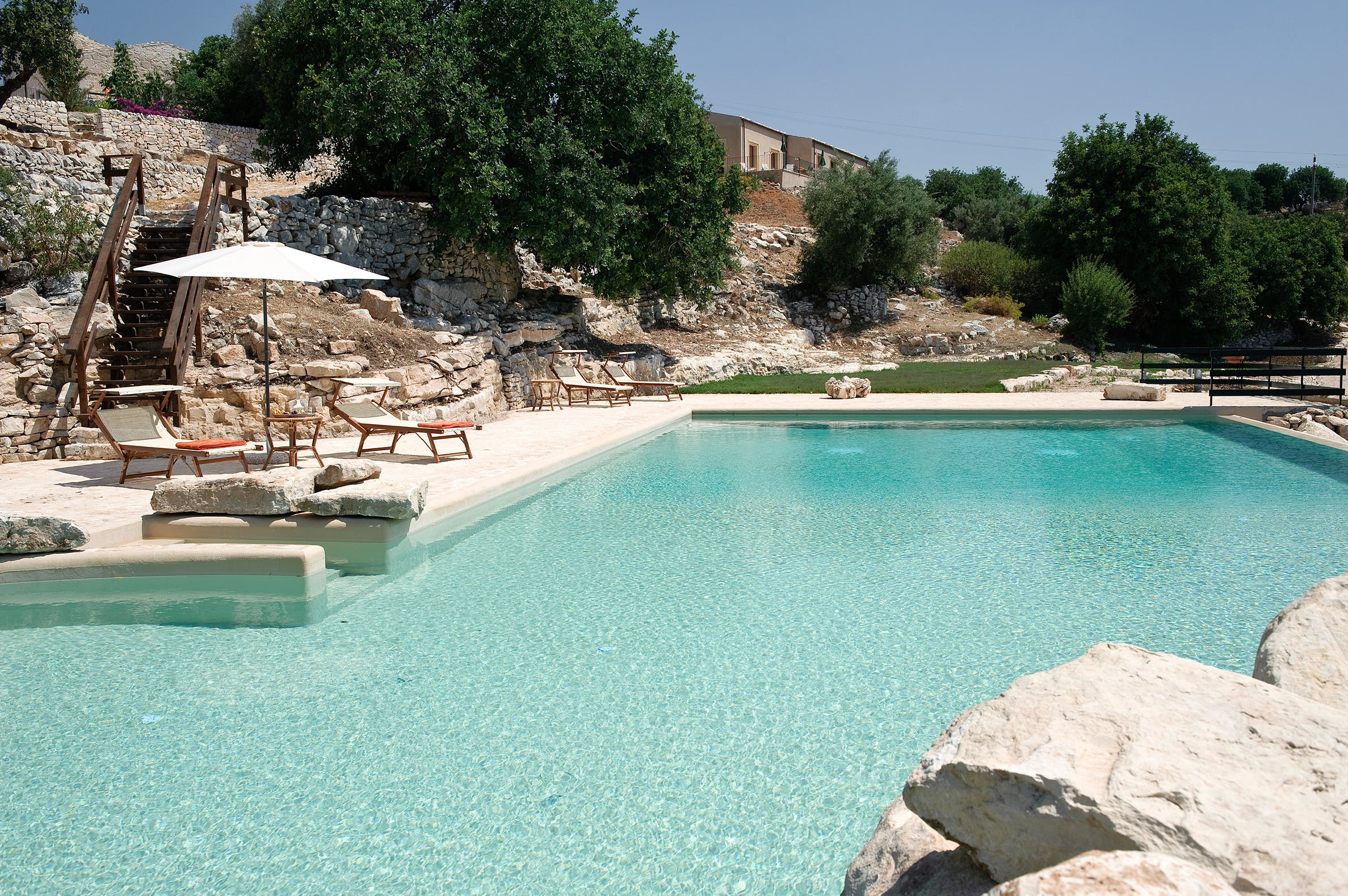 Villa Ambrato Irminio Ragusa: Luxury 3-Bedroom Villa with Private Pool and Spa, Ragusa, Sicily