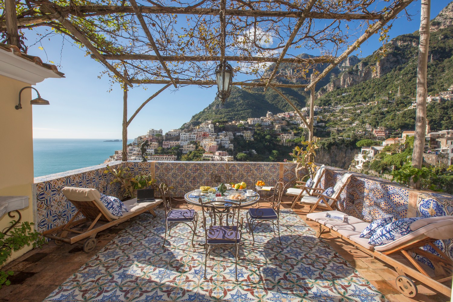 Villa Ambrato Nocelle Positano: Luxury 2-Bedroom Apartment with Sea Views and Air-Con, Positano