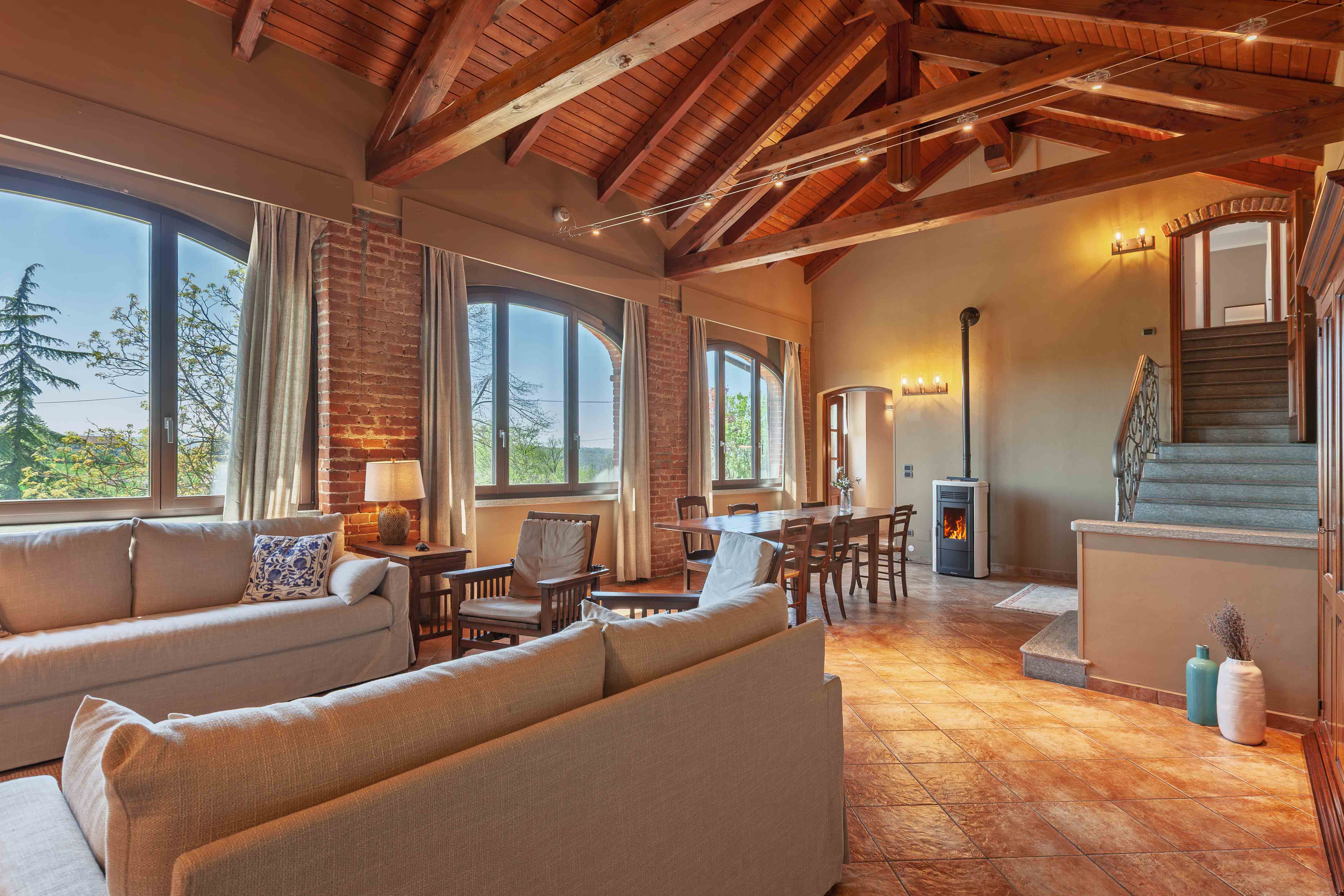 Villa Ambrato Poggio San Marzano Asti: Luxury 3-Bedroom Apartment with Shared Pool and Terrace, Asti