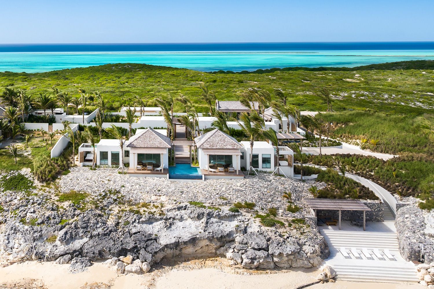 Villa Ambrosia Caye Ambergris: 5-Bedroom Private Island Villa with Heated Pool in Ambergris