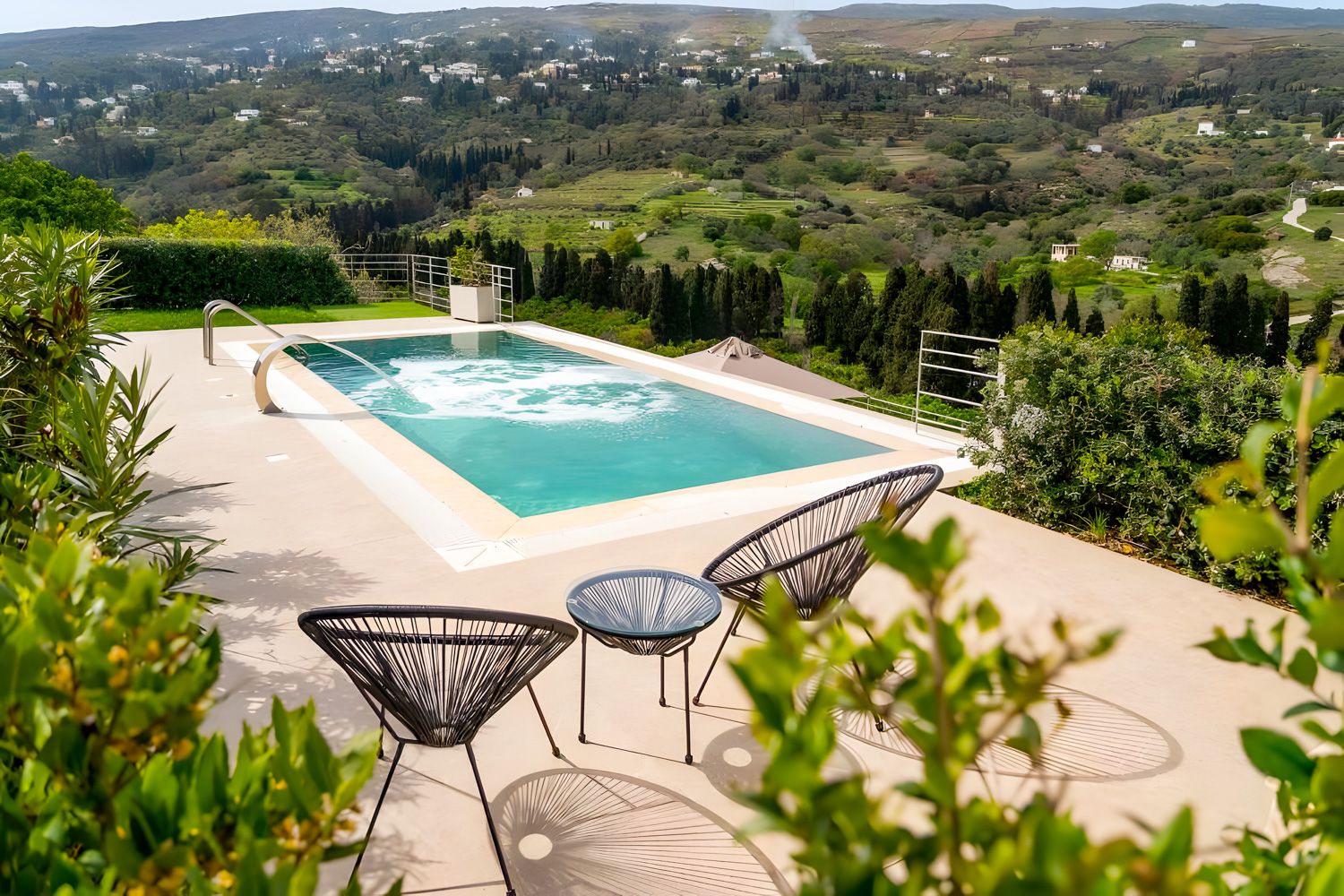 Villa Αμέθυστος Στενιές Andros: 2-Bedroom Infinity Pool Villa with Panoramic Sea Views in An
