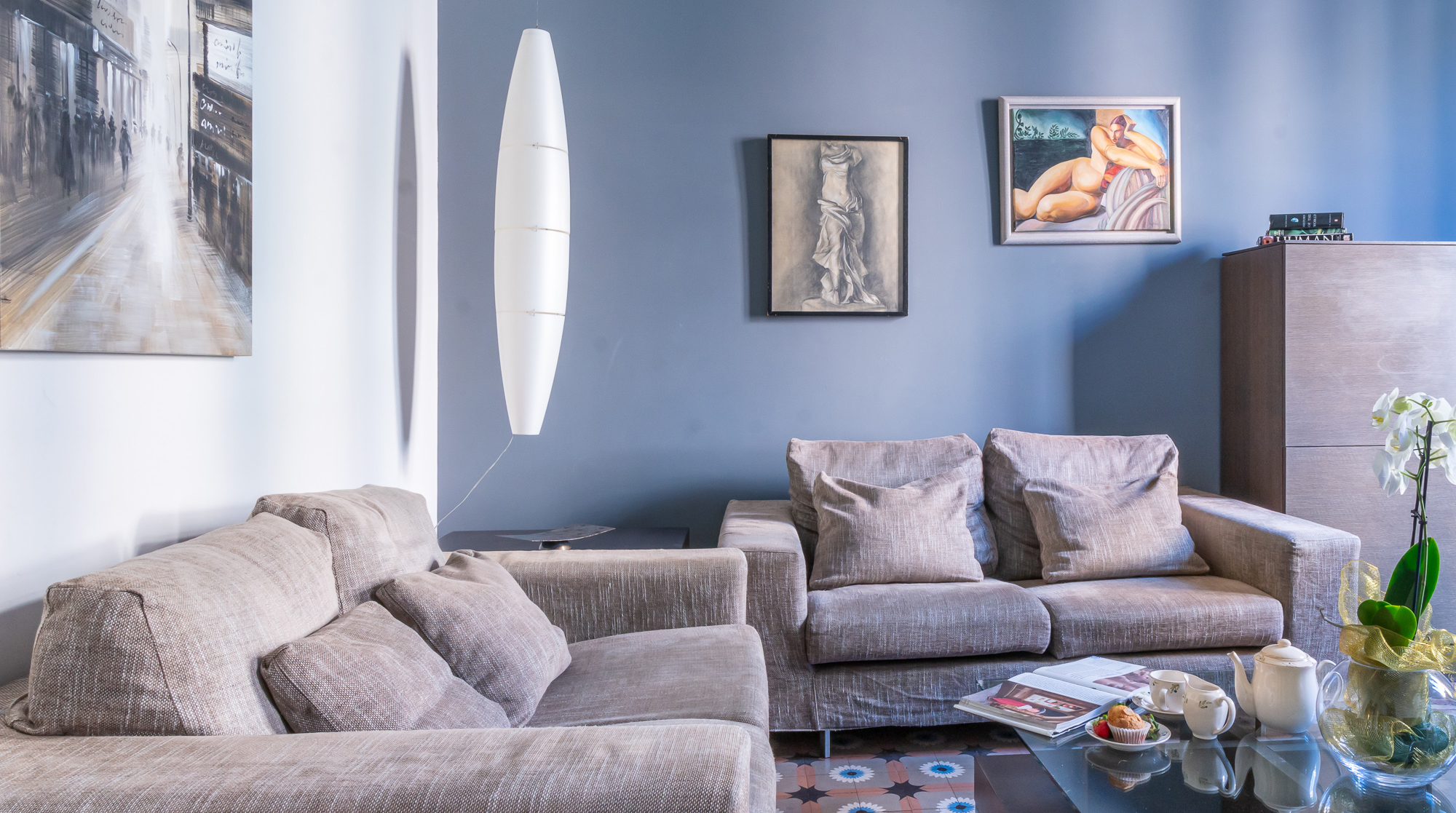 Villa Añil Mirador Girona Barcelona: Charming 2-Bedroom Apartment with Sea Views in Barcelona Eixample