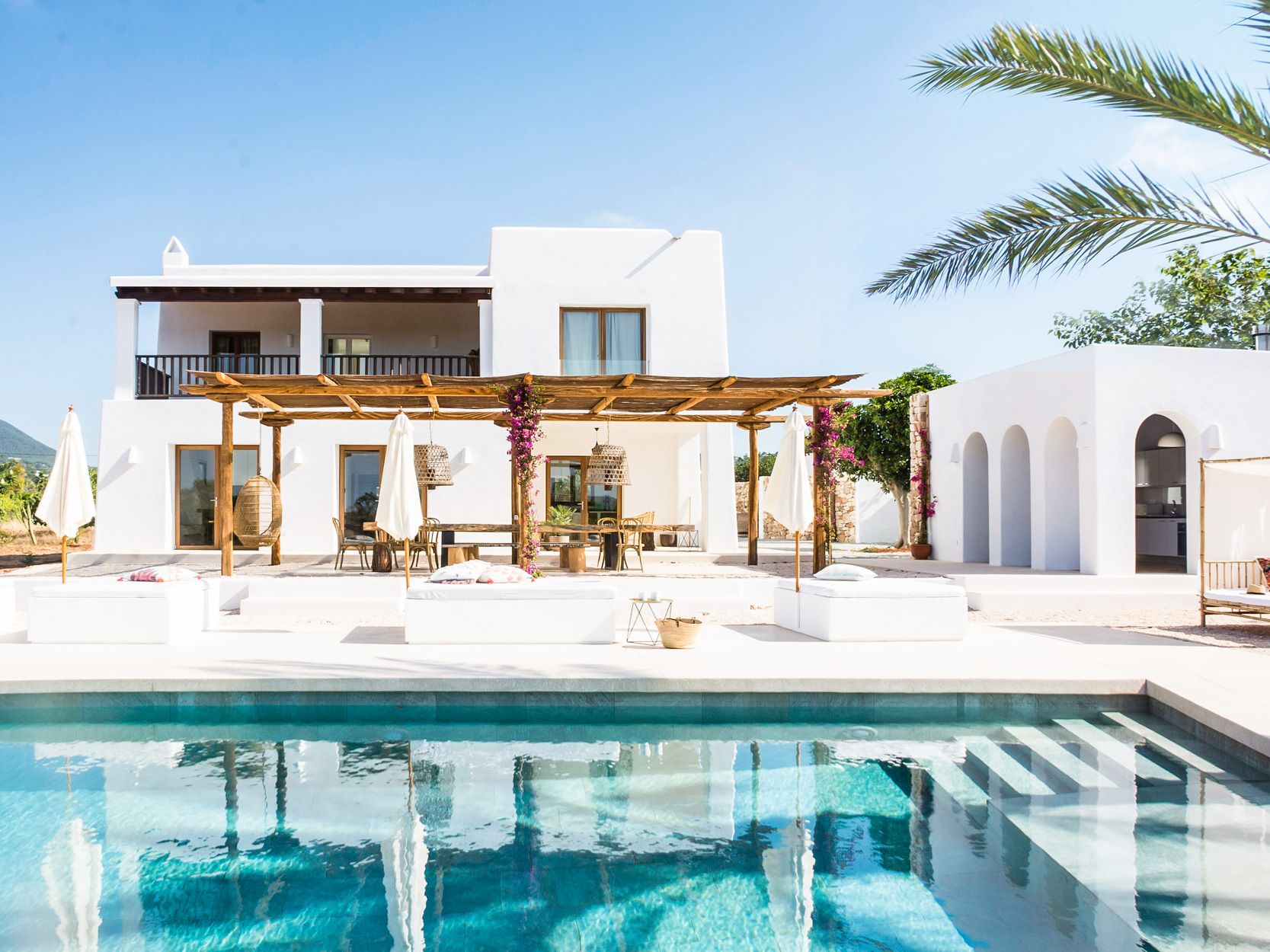 Villa Azahar Talamanca Ibiza: 4-Bedroom Private Pool Villa Near Ibiza Town | Stylish Moder