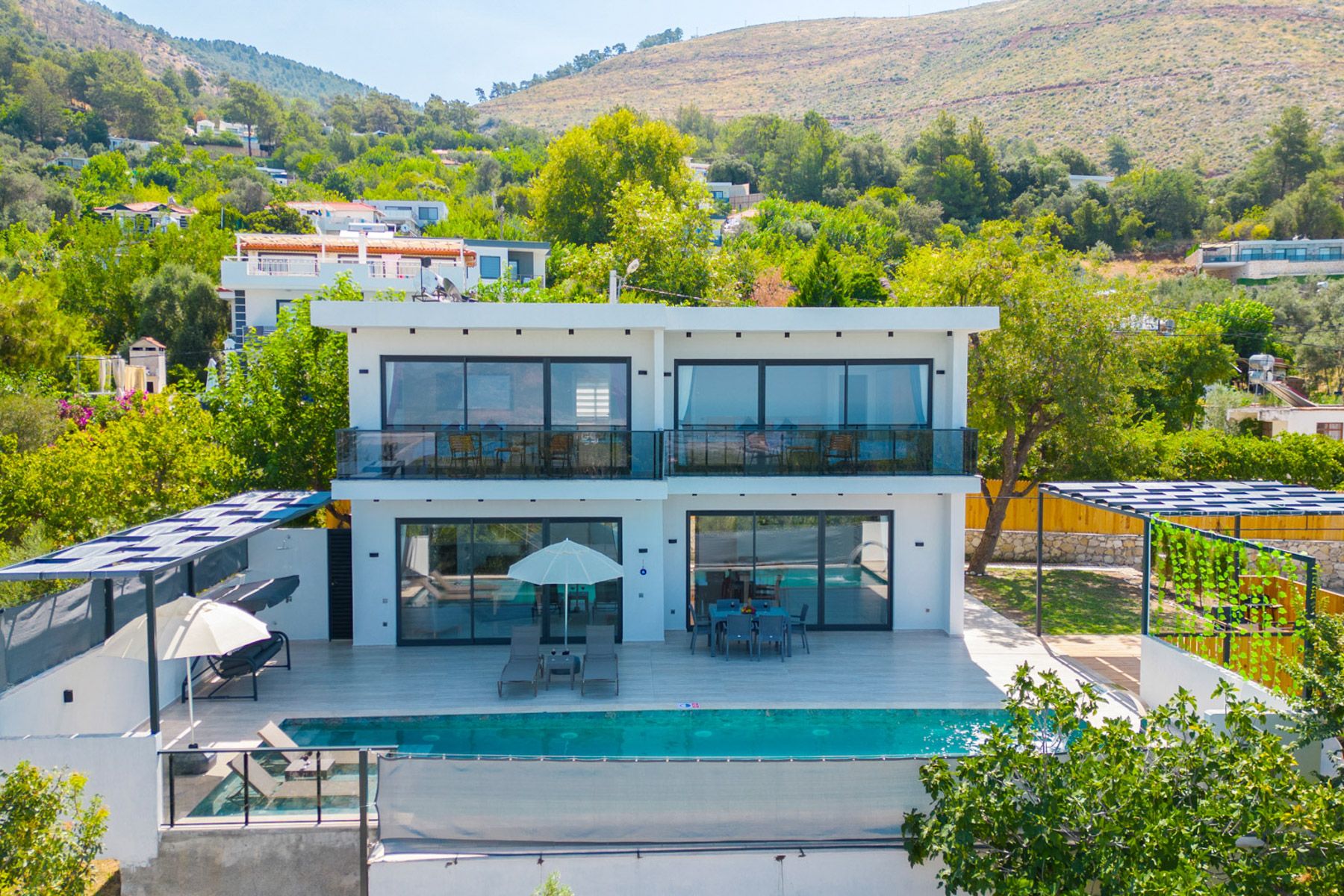 Villa Bereket Dalyan Turkey: 2-Bedroom Sea View Villa with Private Pool and Jacuzzi in Ka