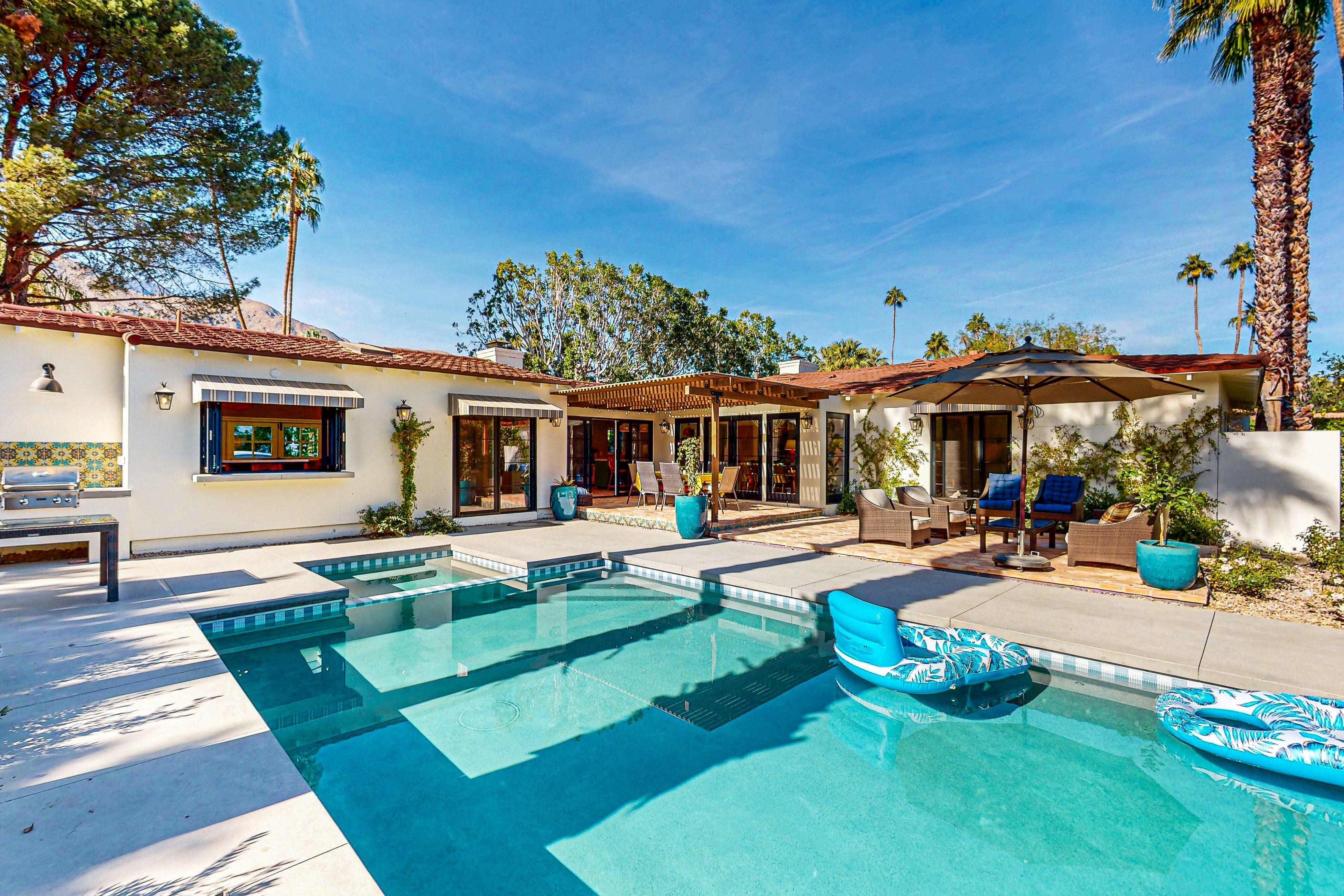Villa Bermejo Tahquitz Palm Springs: Luxury 4-Bedroom Villa with Private Pool and Spa, Palm Springs