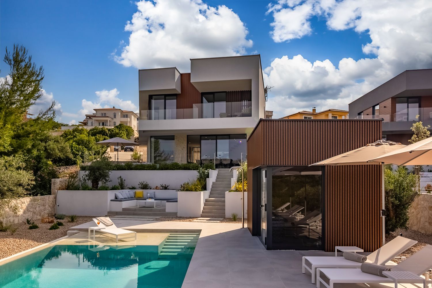 Villa Biserka Punat Krk: 4-Bedroom Sea-View Villa with Infinity Pool and Spa in Krk,