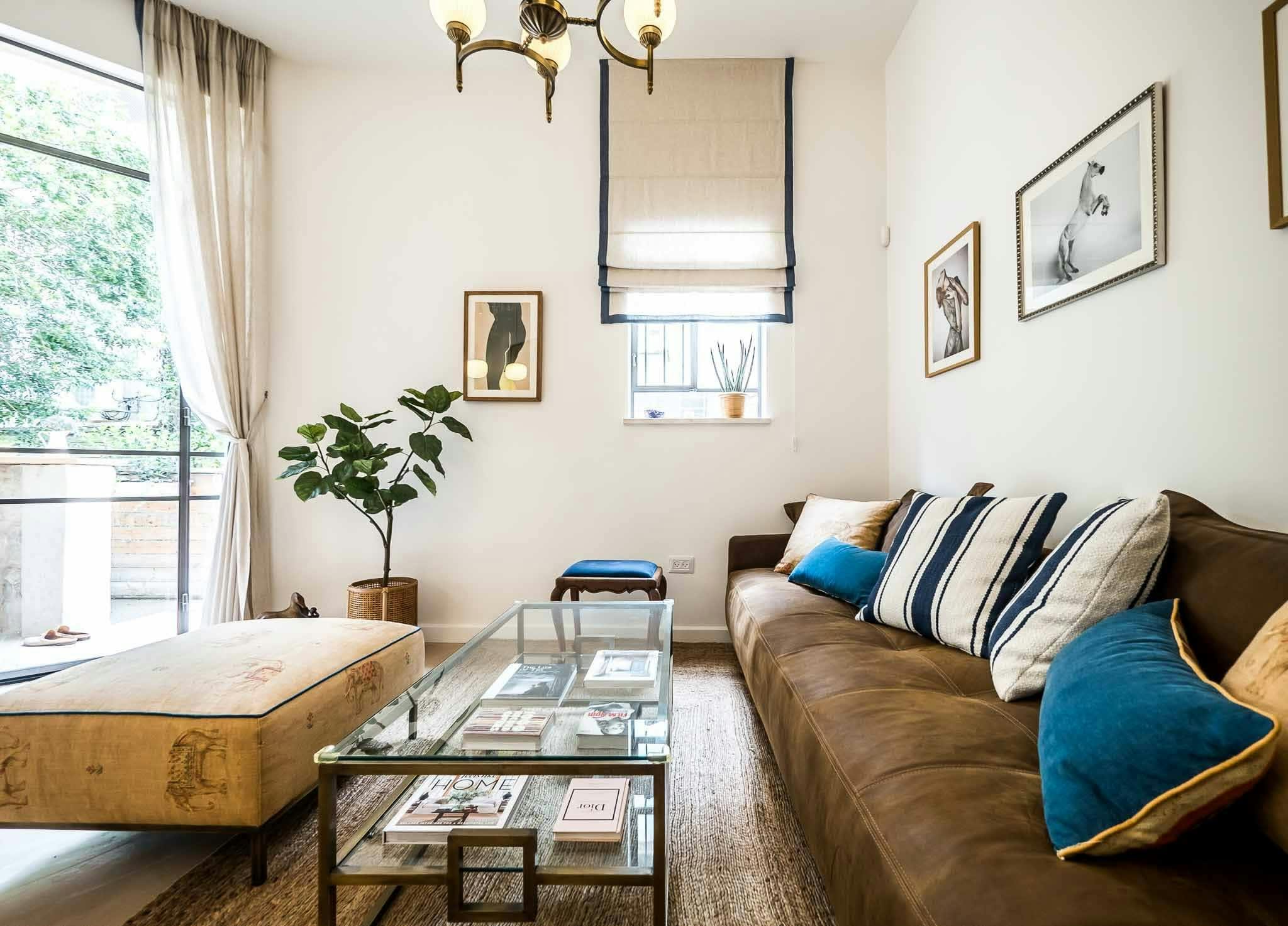 Villa Boreas Afka Tel Aviv: Luxury 2-Bedroom Apartment with Spa and Beach Nearby, Tel Aviv Old North
