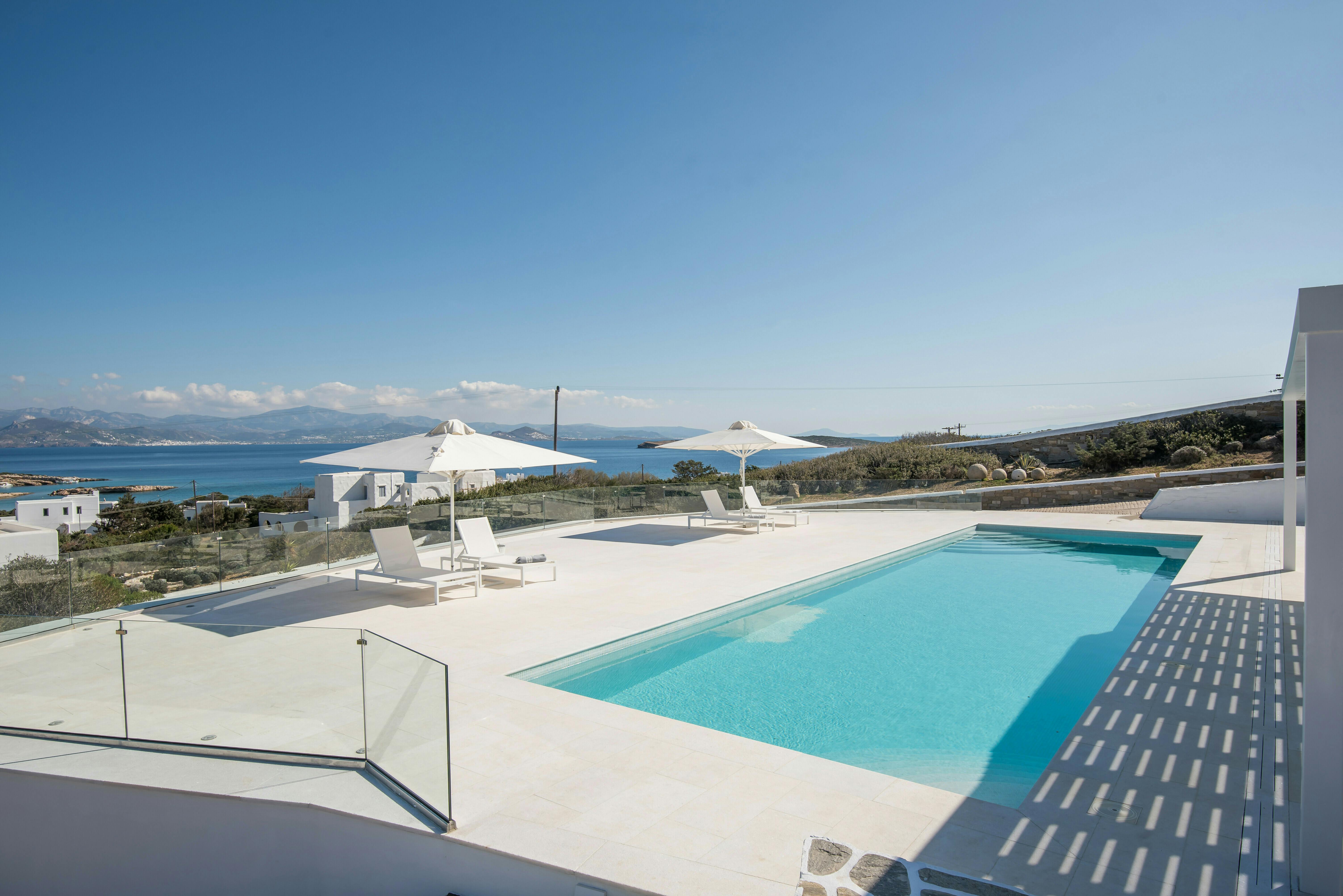 Villa Boreas Agia Irini Paros: Luxury 5-Bedroom Villa with Private Pool and Sea Views, Paros