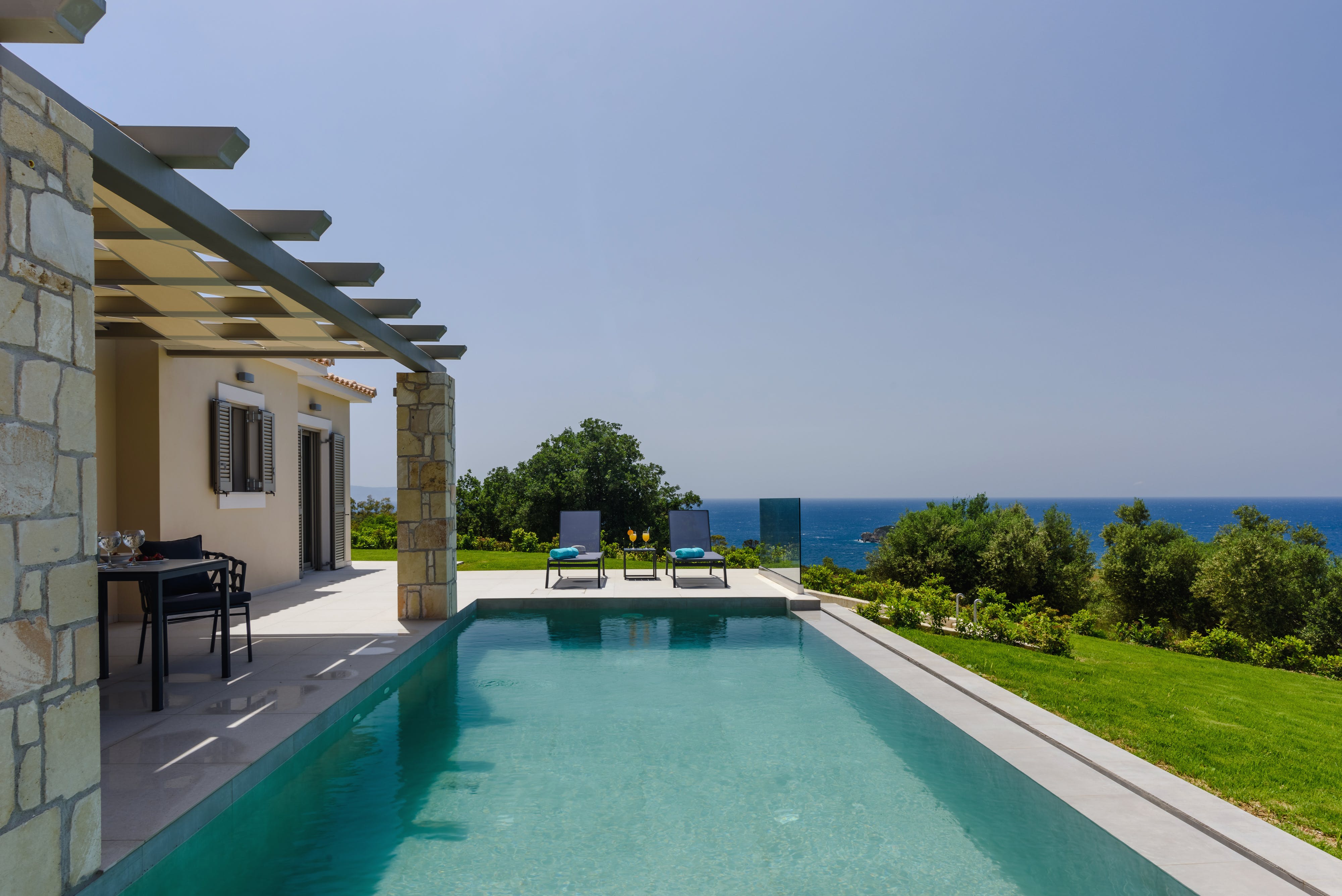 Villa Boreas Kastania Livathos: Luxury 1-Bedroom Apartment with Sea View and Pool, Kefallonia