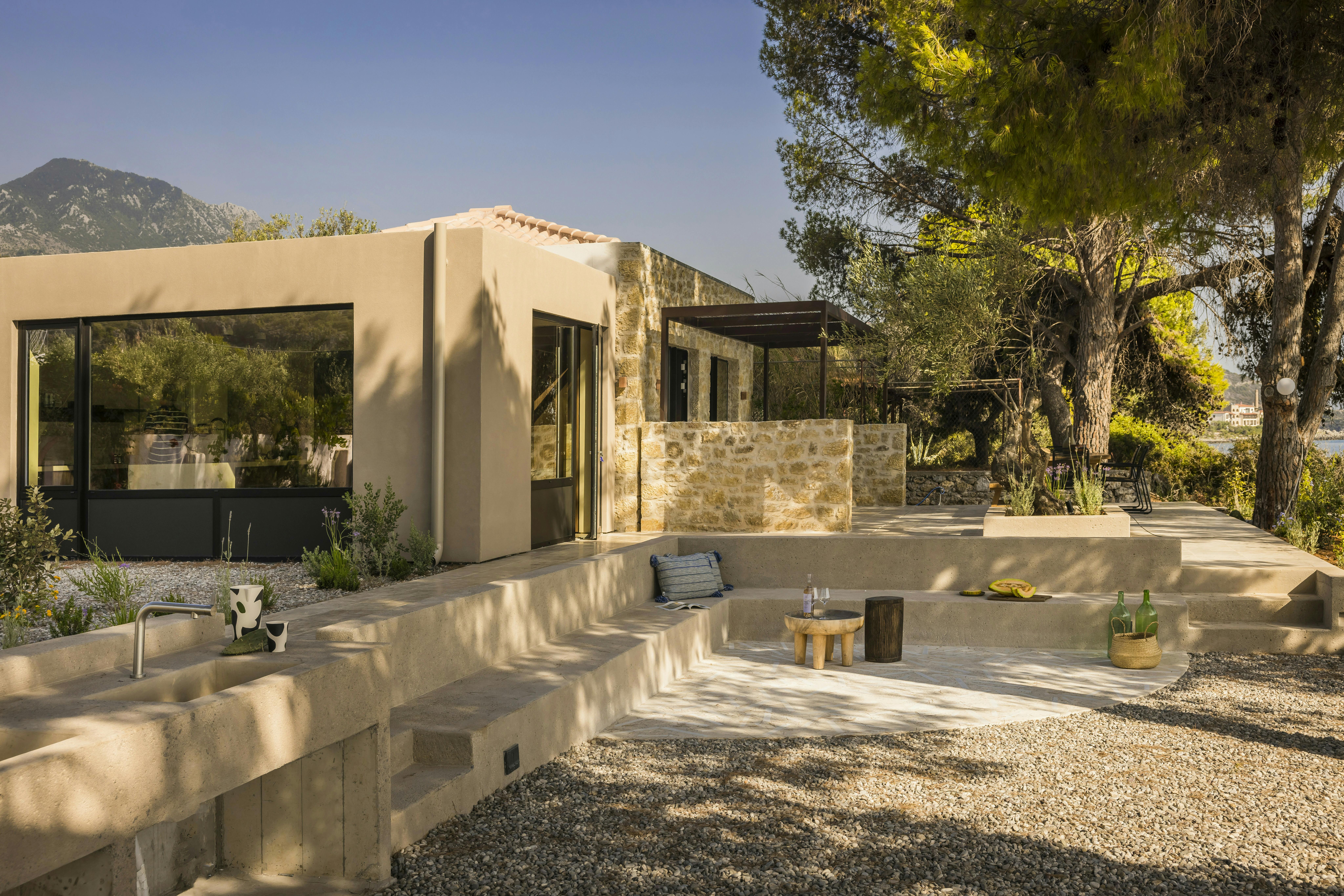 Villa Boreas Oleandro Kardamyli: Luxury 2-Bedroom Villa with Beachfront and Spa in Messenia, The Peloponnese