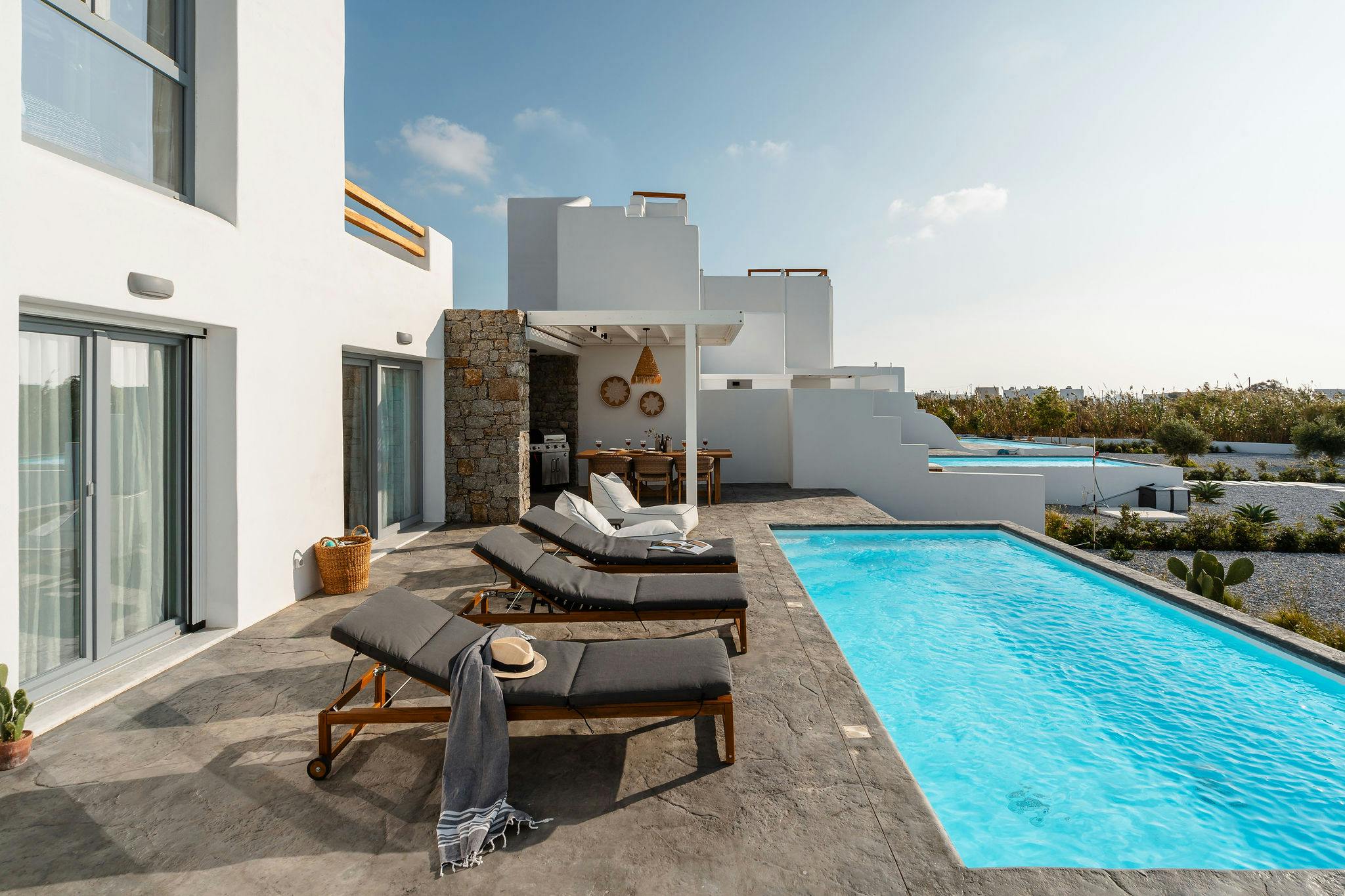 Villa Boreas Stelida Naxos: Luxury 3-Bedroom Villa with Private Pool and Sea Views, Naxos