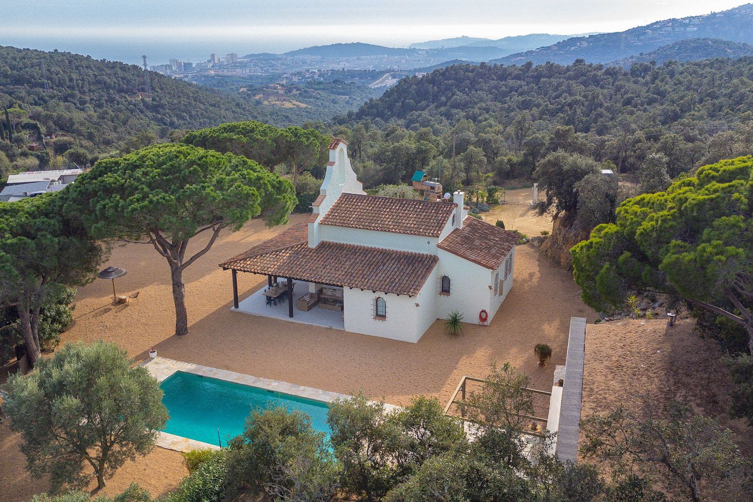 Villa Brisa Begur CostaBrava: 5 Bedroom Converted Chapel with Private Pool and Sea Views,