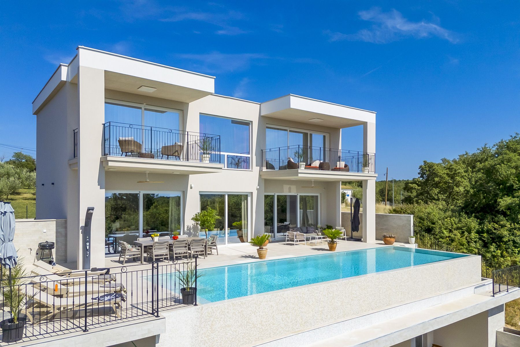 Villa Bura Savudrija Croatia: 4-Bedroom Hilltop Villa with Infinity Pool and Panoramic Ist