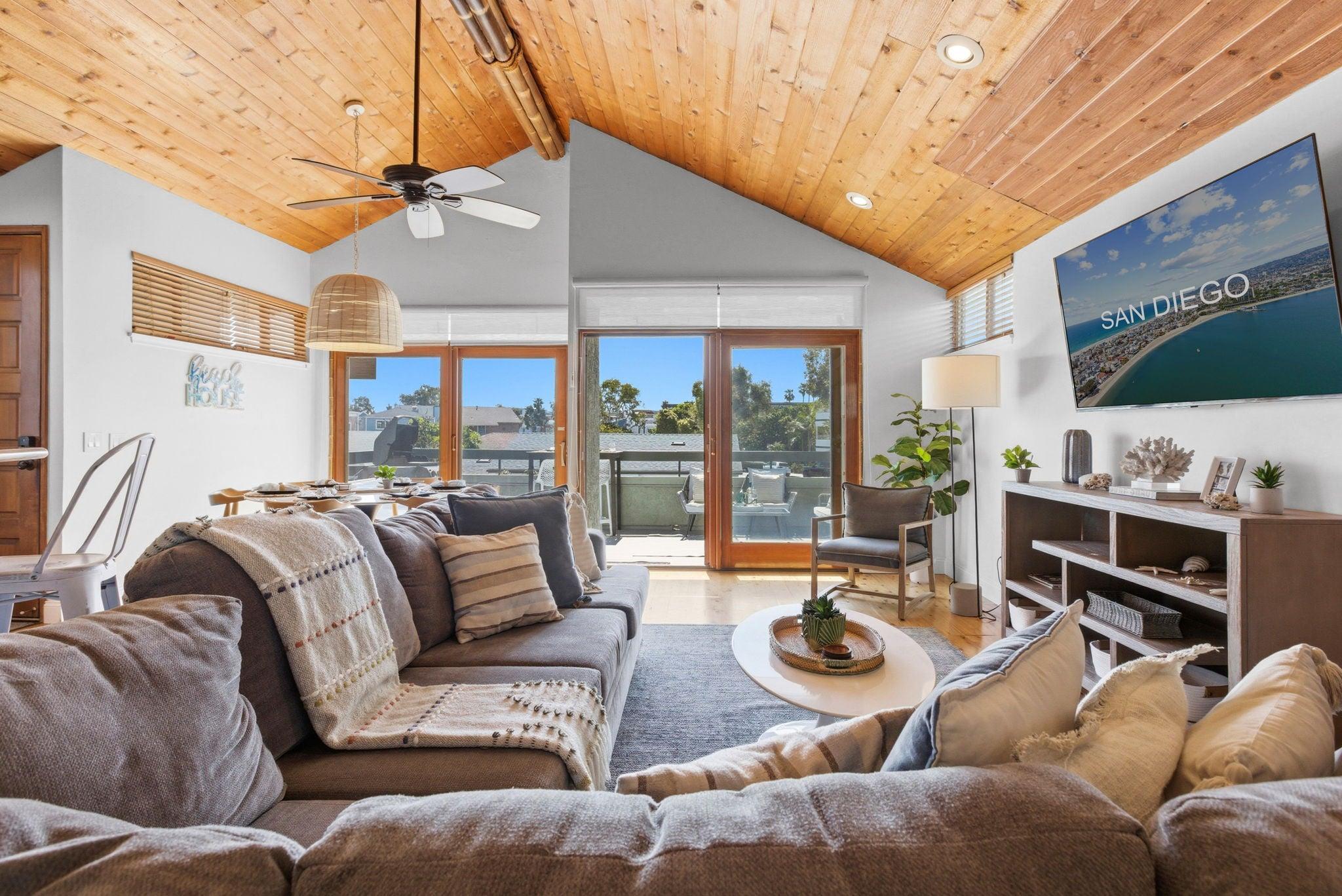 Villa Céladon La Jolla Mission Beach: Luxury 2-Bedroom Apartment with Sea Views and Spa, Mission Beach
