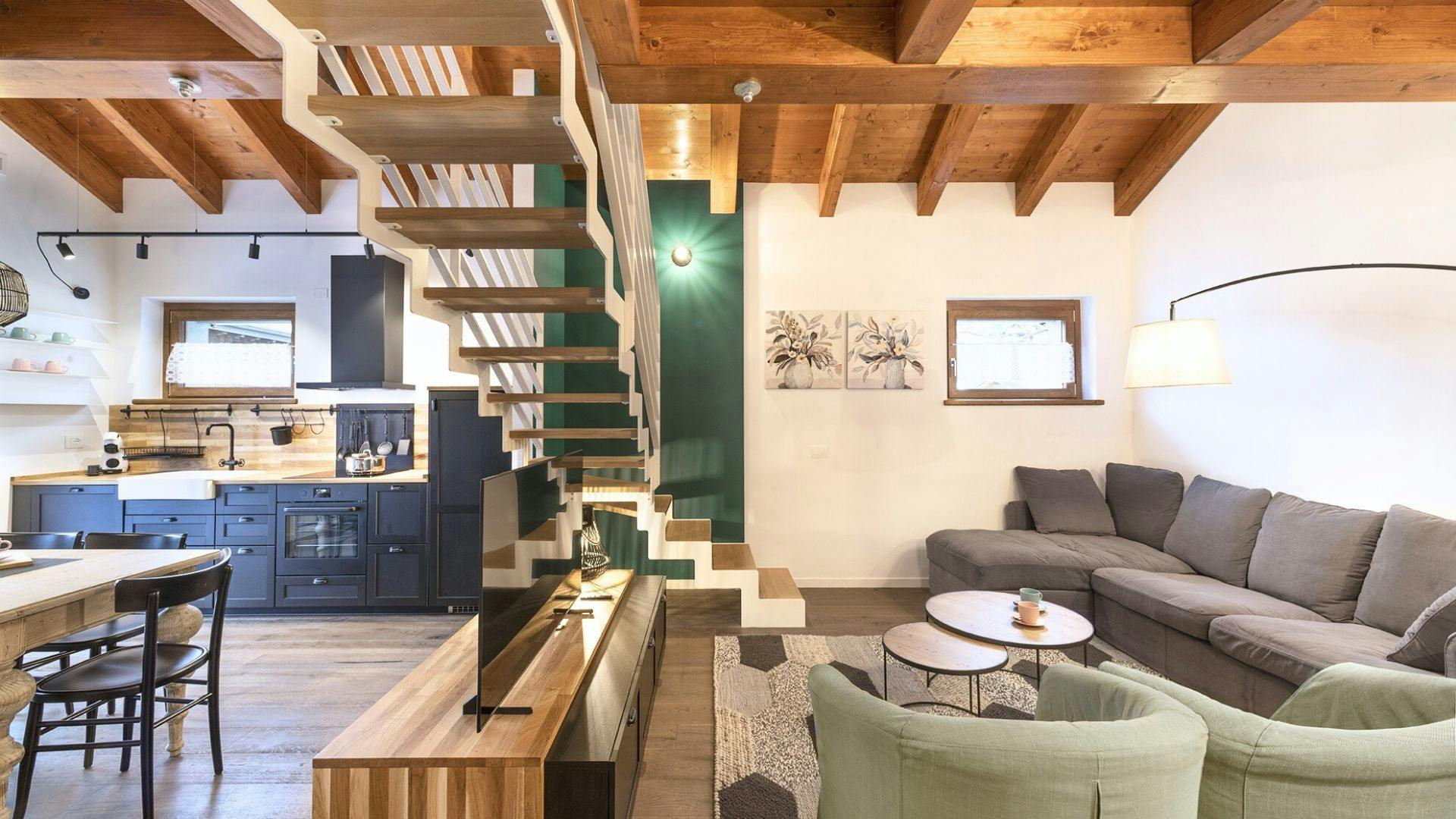 Villa Ceruleo Concesio Brescia: Luxury 2-Bedroom Villa with Spa and Ski Access, Brescia