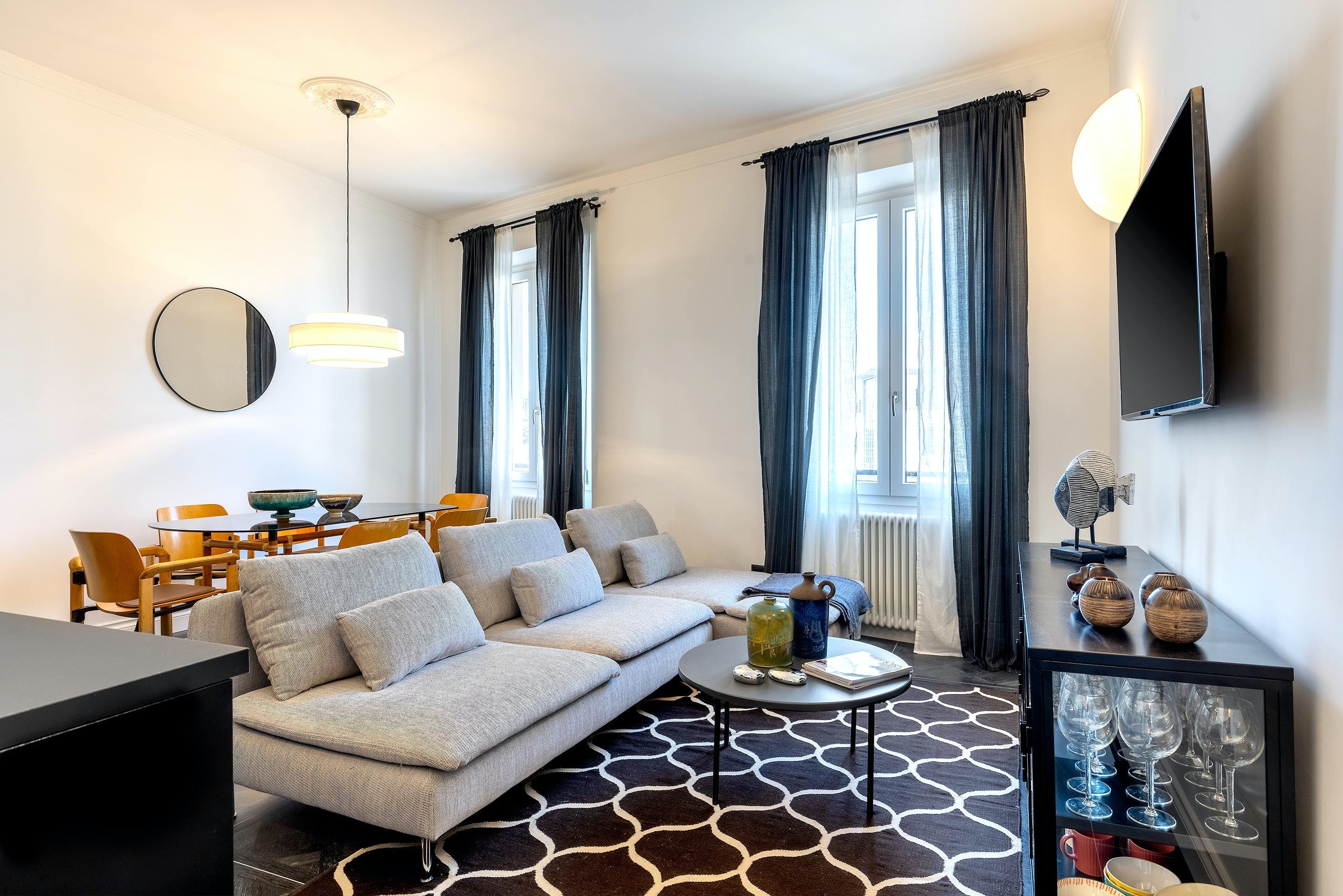 Villa Ceruleo Lamione Fortezza Firenze: Luxury 3-Bedroom Apartment with Spa and Air-Con in Santa Maria Novella, Florence