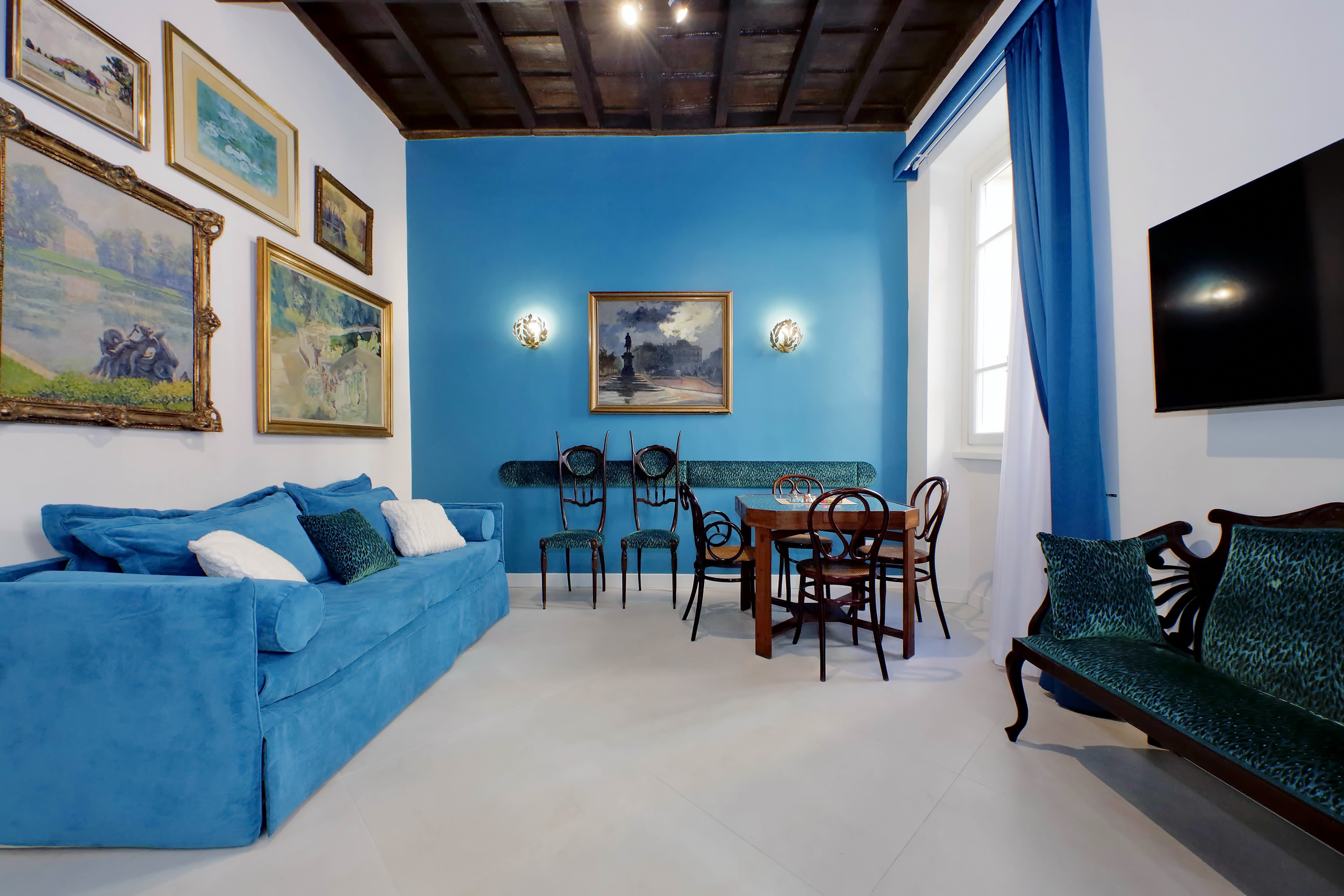 Villa Ceruleo Pigna Pantheon: Luxury 1-Bedroom Apartment with Spa and Air-Con, Pantheon Rome