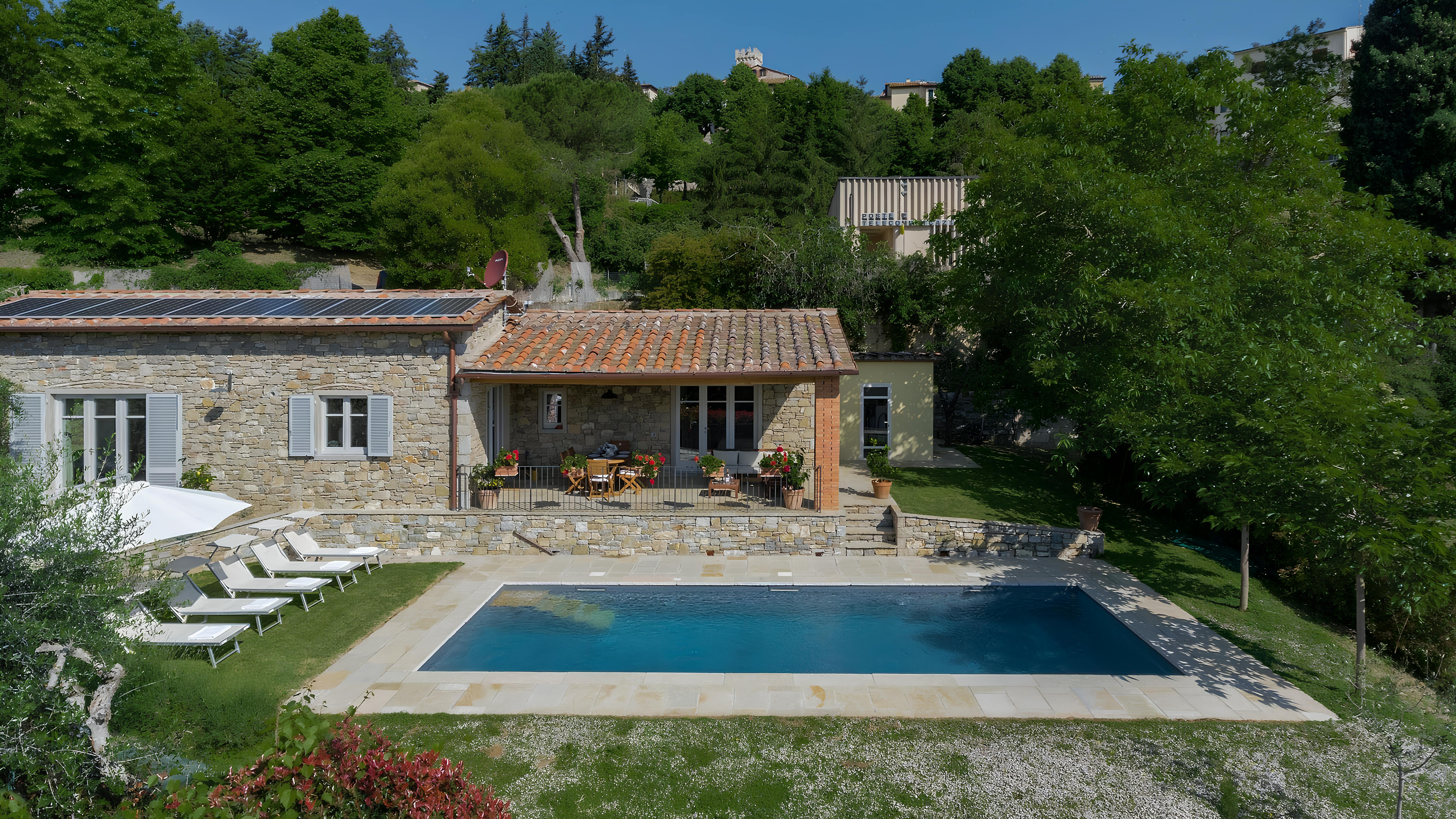 Villa Ceruleo Poggio Radda 178764: Luxury 3-Bedroom Villa with Private Pool and Air Conditioning, Chianti Tuscany