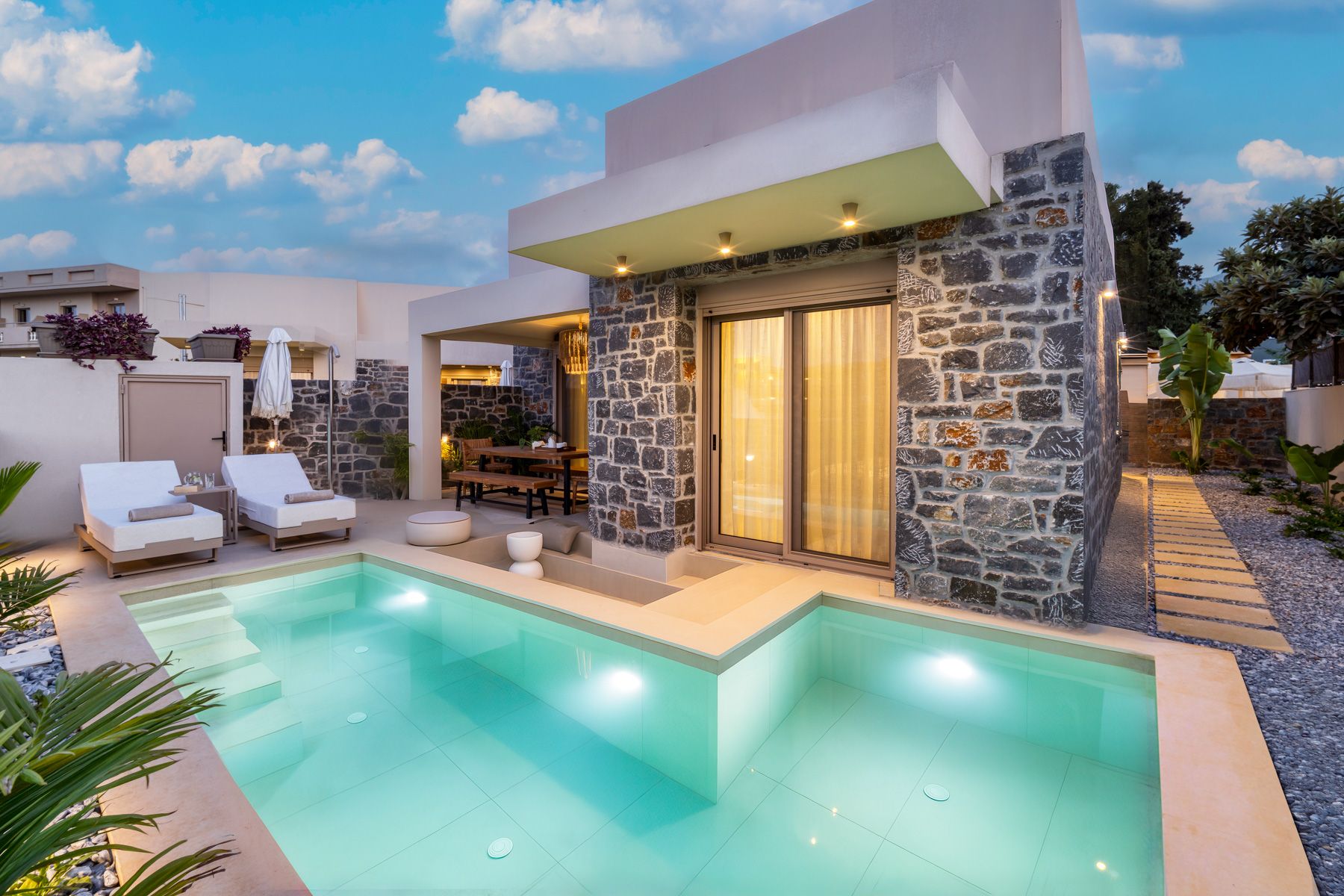 Villa Chrysafi Stalida Malia: 2-Bedroom Villa with Private Pool & Spa in Malia, Crete