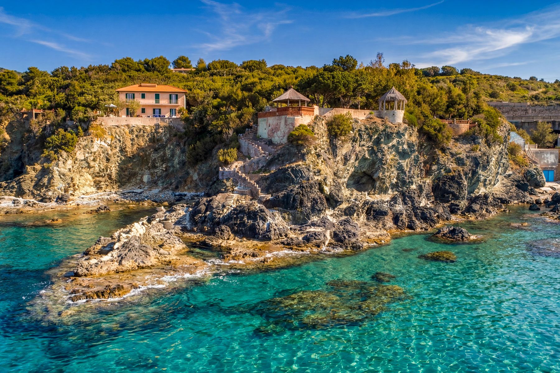 Villa Corallo Castiglioncello Rosignano: 4-Bedroom Eco-Luxury Villa with Spa on the Tuscan Coast, Ros