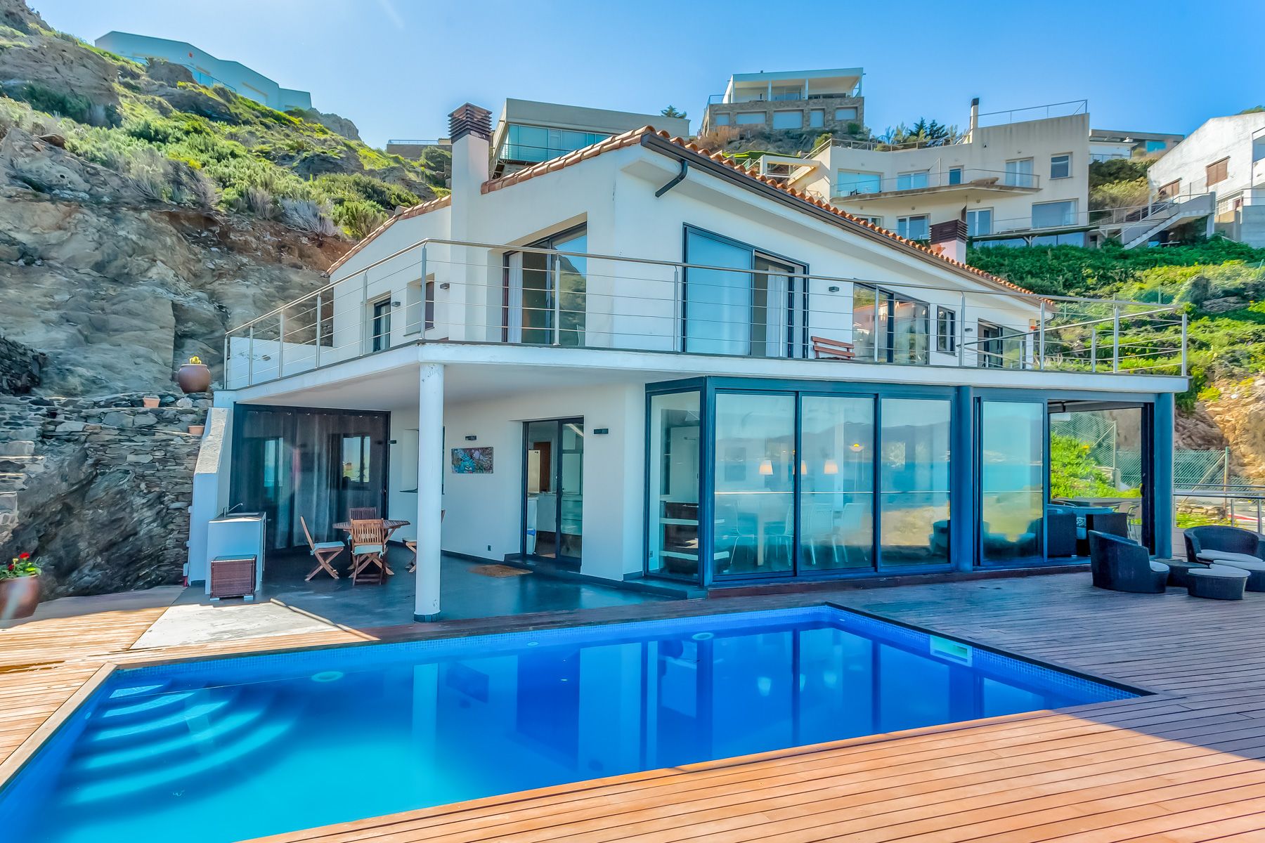 Villa Daurada Cadaqués Girona: 4-Bedroom Seaview Villa in Cap de Creus Nature Reserve, Giro