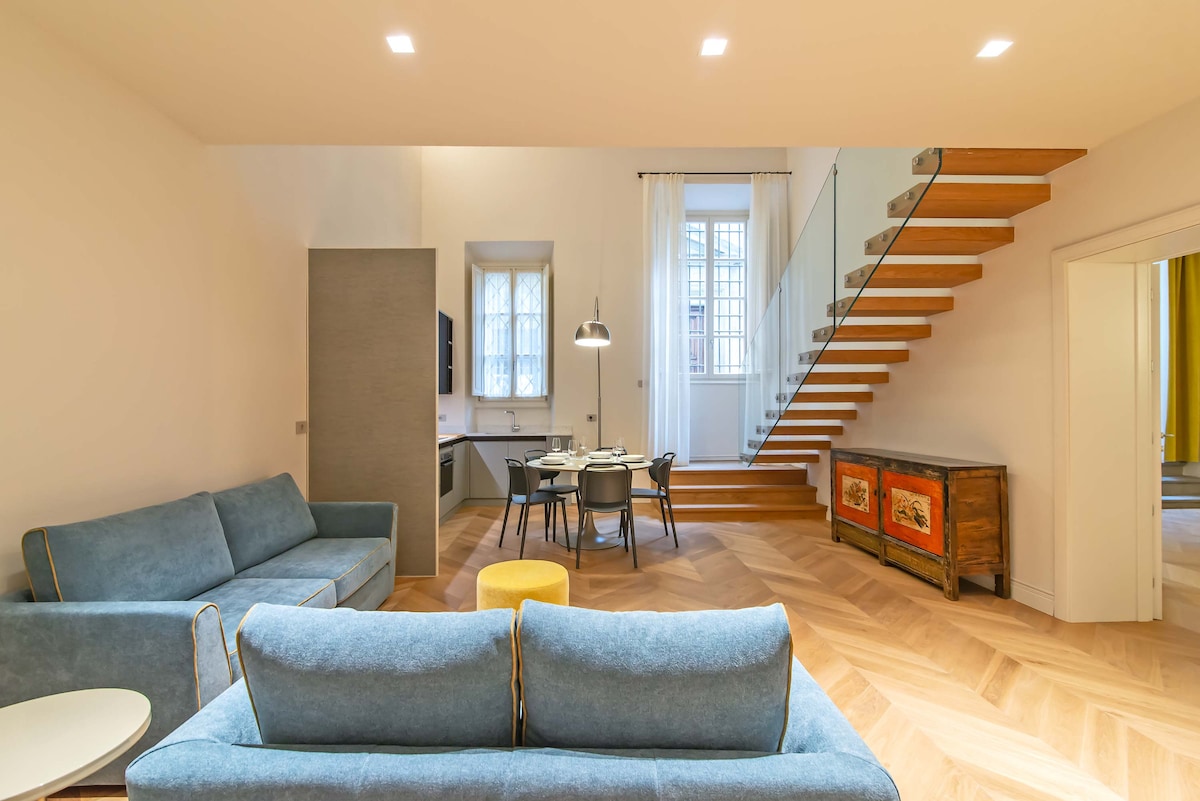 Villa Dorato Poggio Accademia: Luxury 2-Bedroom Apartment with Air-Con and Family-Friendly Features, Florence Accademia