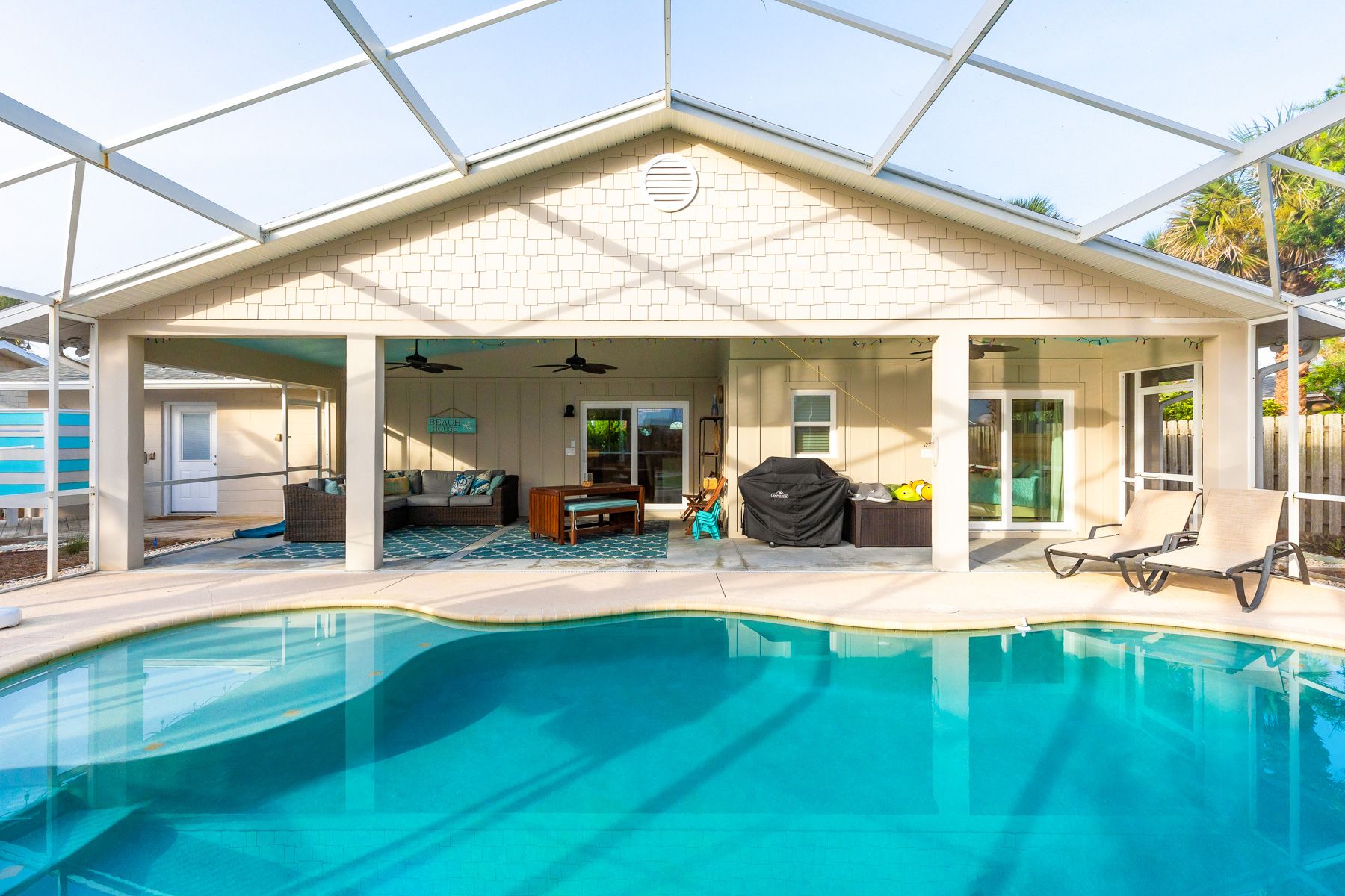 Villa Driftwood Spruce Daytona: 3-Bedroom Beachside Villa with Spa in Port Orange, Daytona B