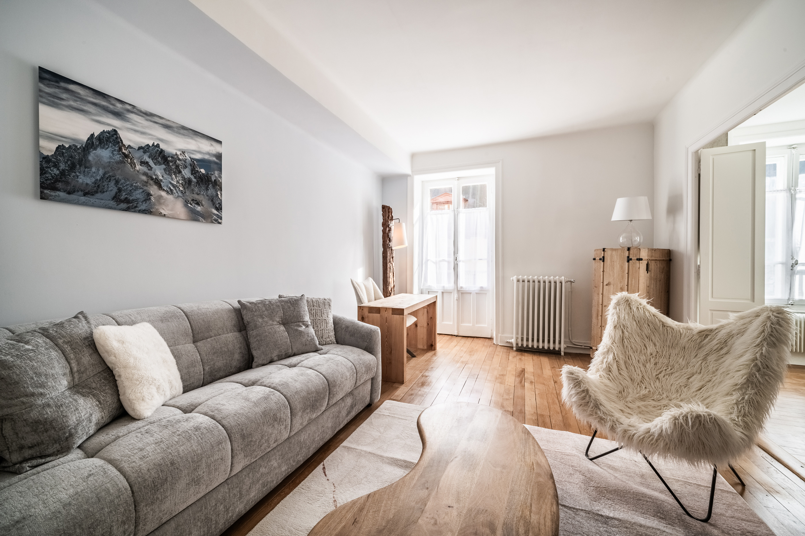 Villa Favonio Curalla Chamonix: Charming 2-Bedroom Apartment with Spa and Parking, Chamonix